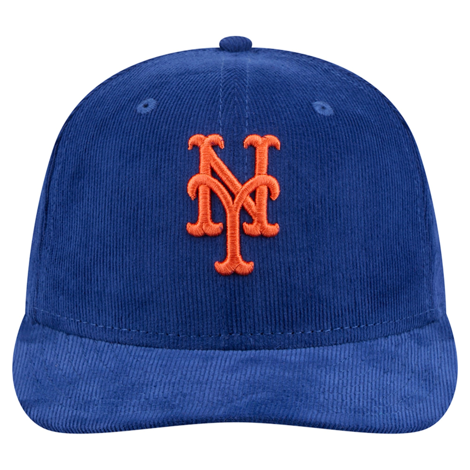 Casquette ajustée New Era bleue pour homme York Mets Seinfeld, modèle 59FIFTY à profil bas