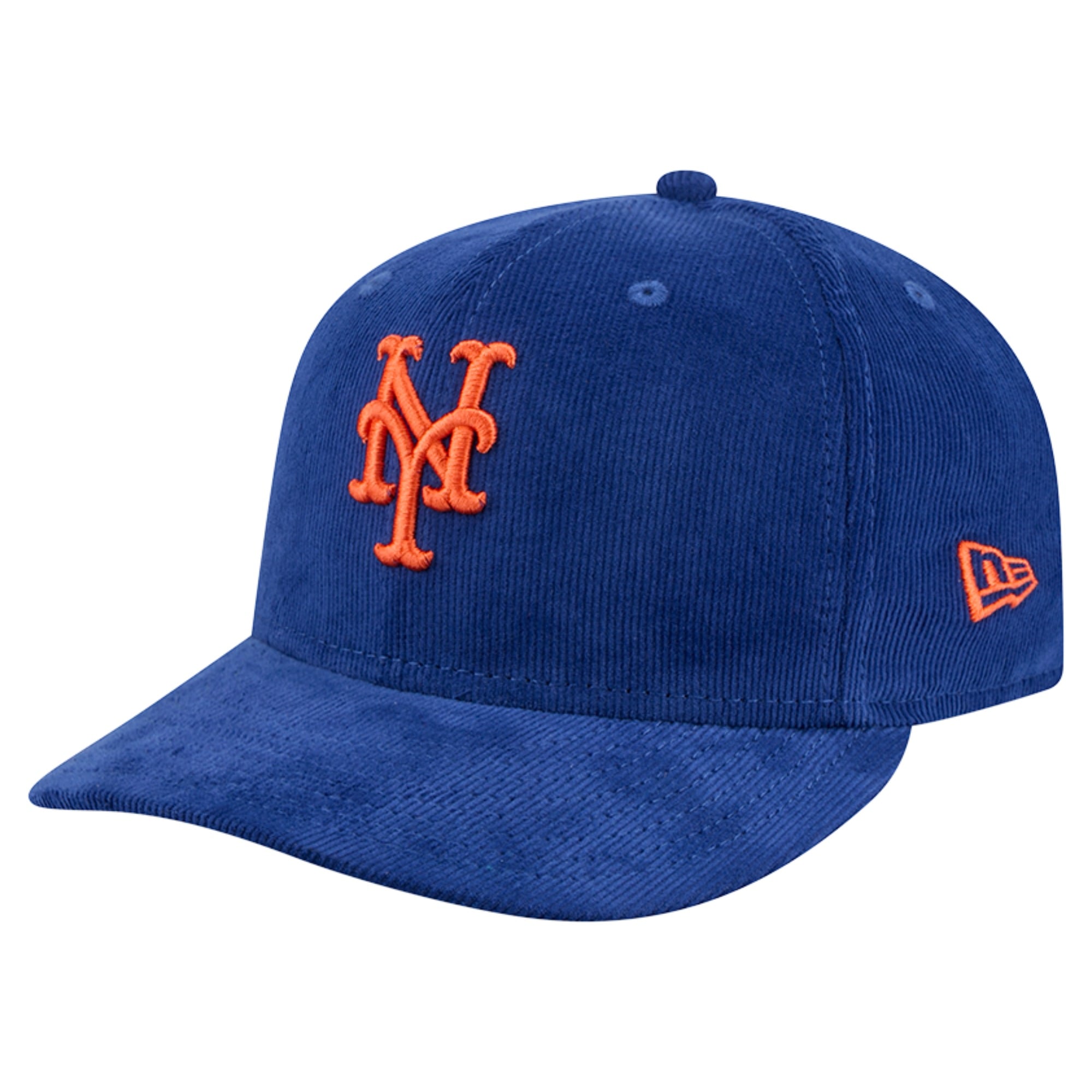 Casquette ajustée New Era bleue pour homme York Mets Seinfeld, modèle 59FIFTY à profil bas
