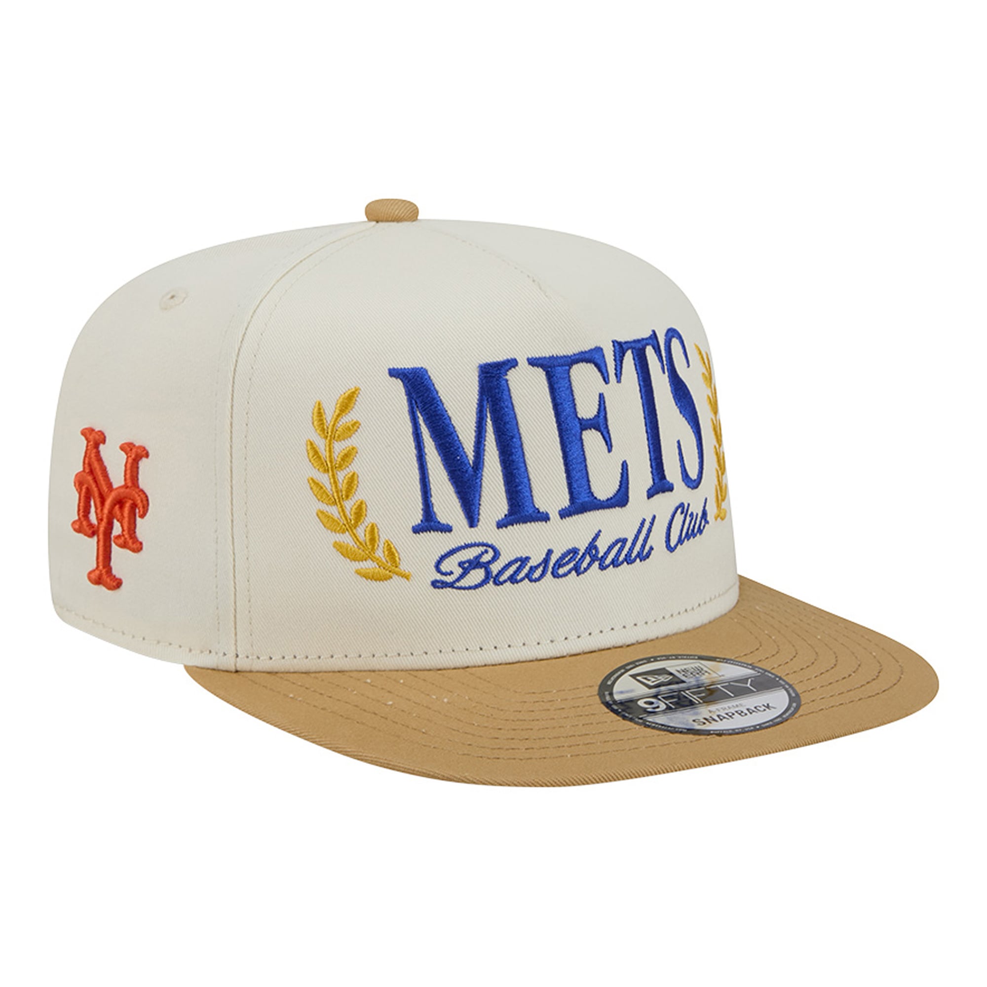 Casquette snapback New Era crème New York Mets Club 9FIFTY pour homme
