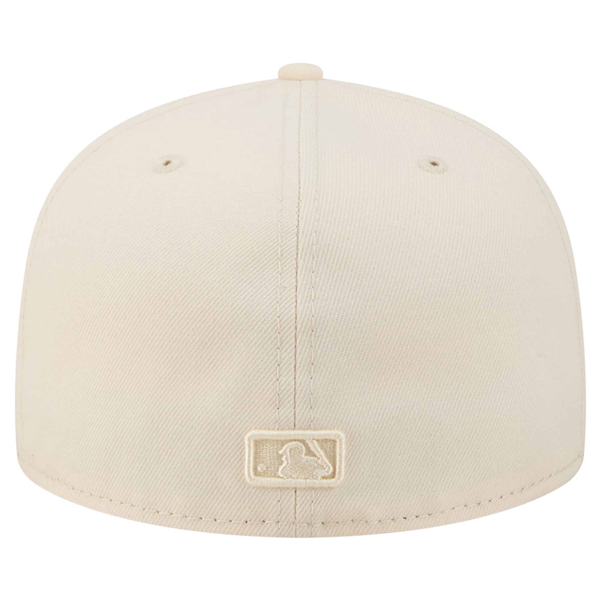 Casquette ajustée New Era crème pour homme York Mets 59FIFTY