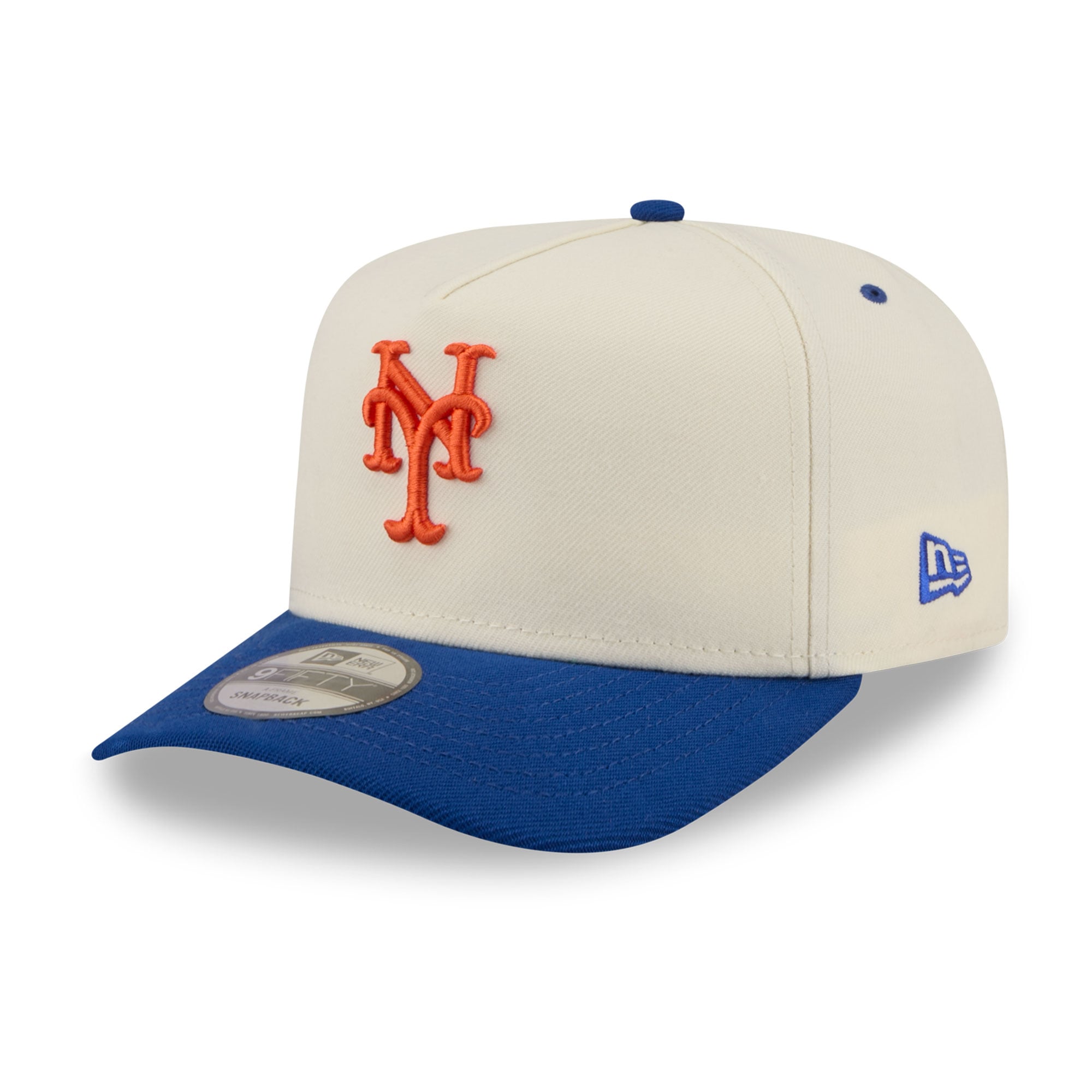 Casquette snapback New Era crème New York Mets pour homme 9FIFTY A-Frame