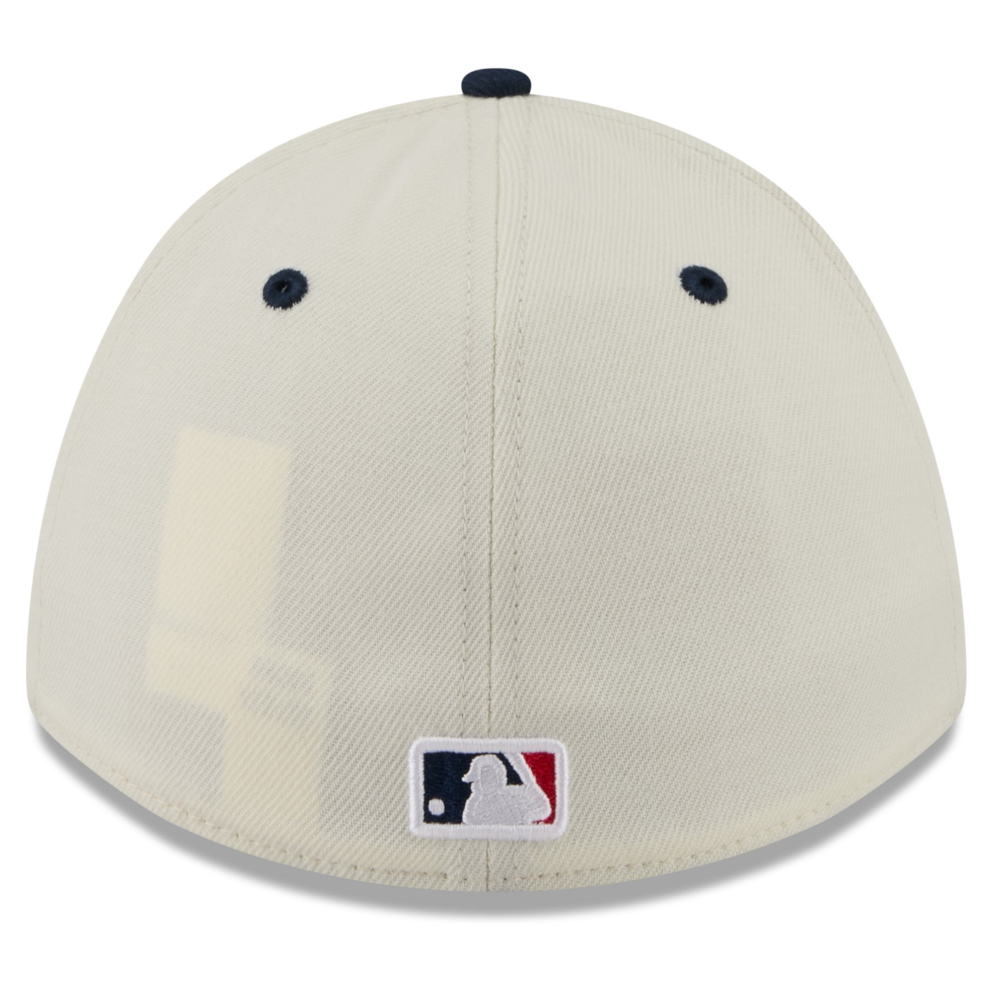 Men's New Era Cream/Navy York Mets USA 250 Fourth of July 39THIRTY M-Crown Flex Hat