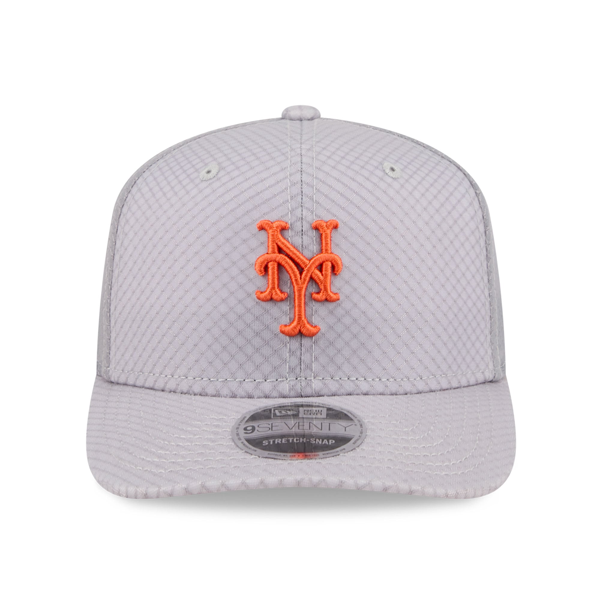 Casquette trucker ajustable New Era grise New York Mets 9SEVENTY pour homme