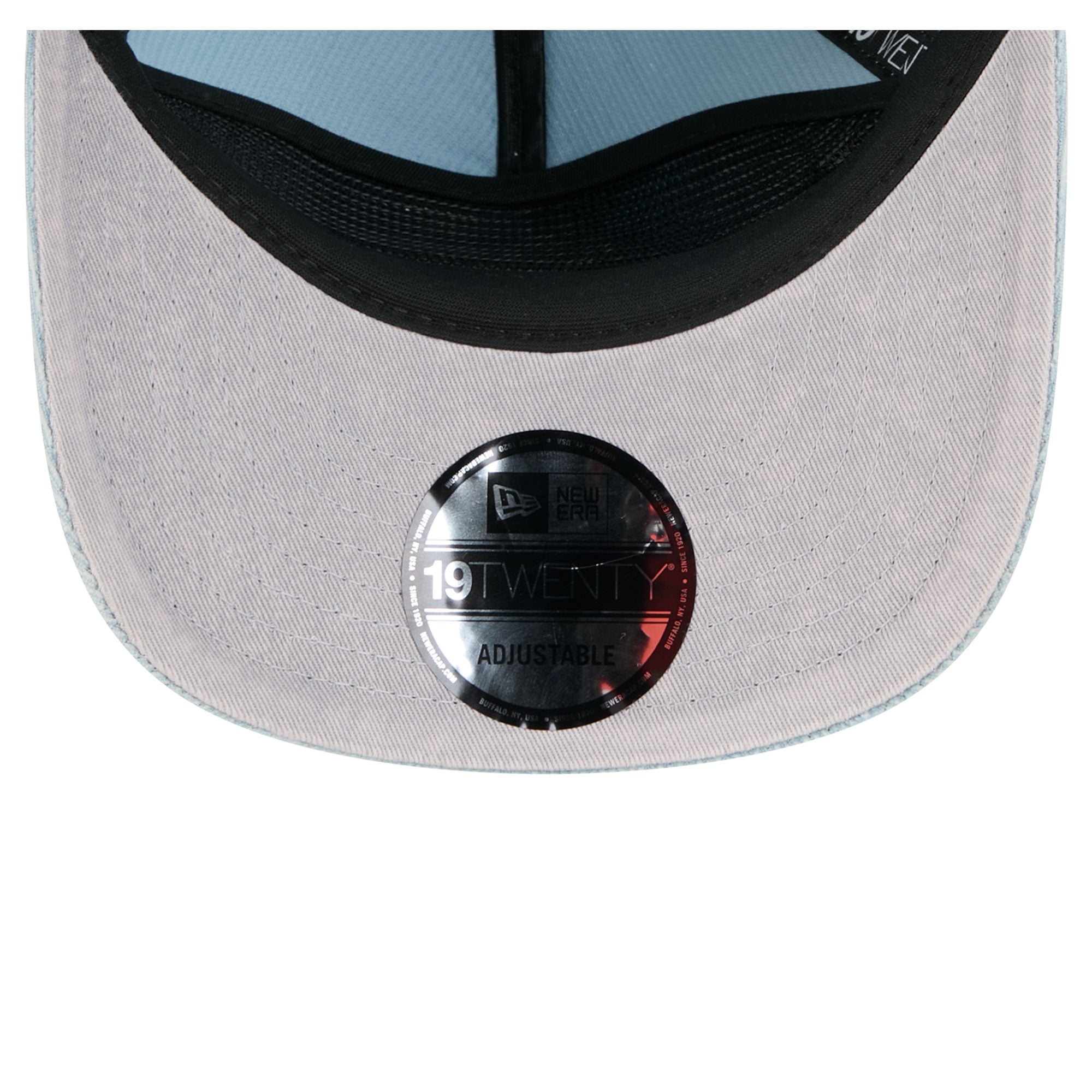 Casquette ajustable New Era 19TWENTY bleu clair en velours côtelé New York Mets pour homme