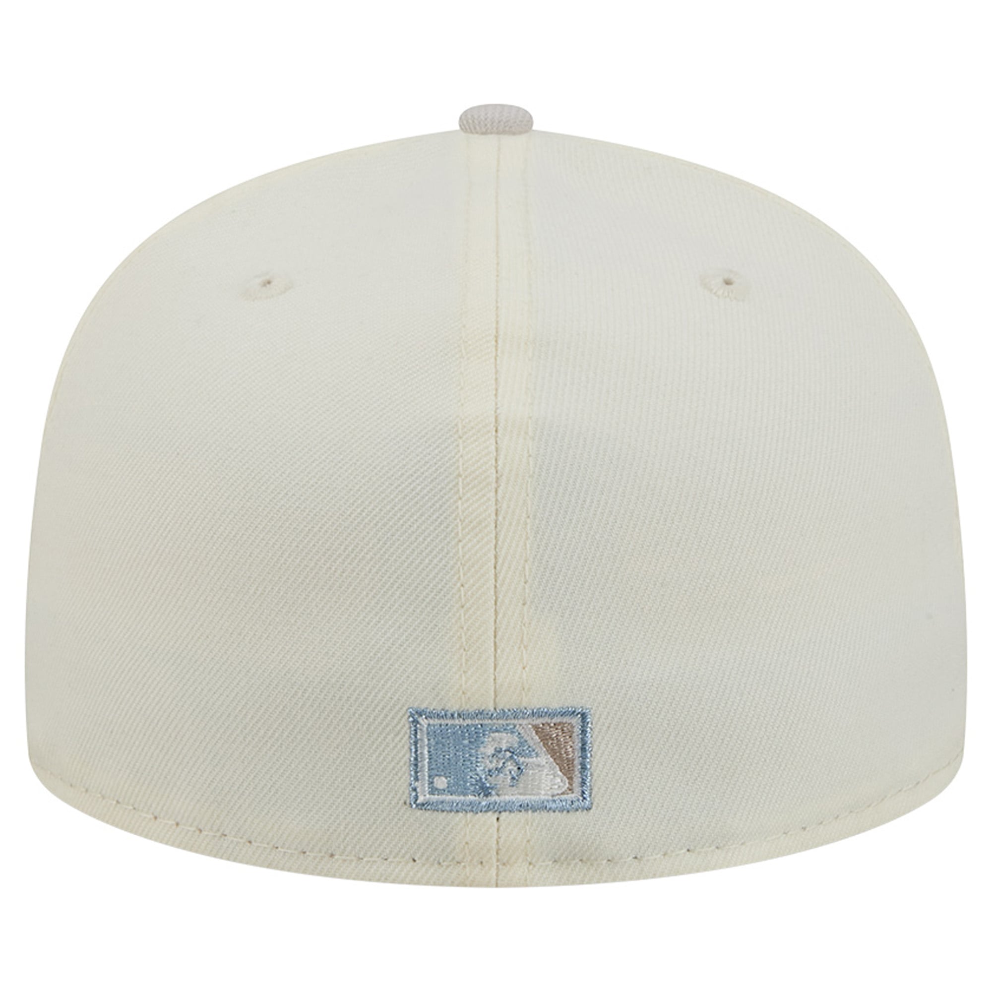 Men's New Era Natural York Mets Crisp Equinox World Series 59FIFTY Fitted Hat