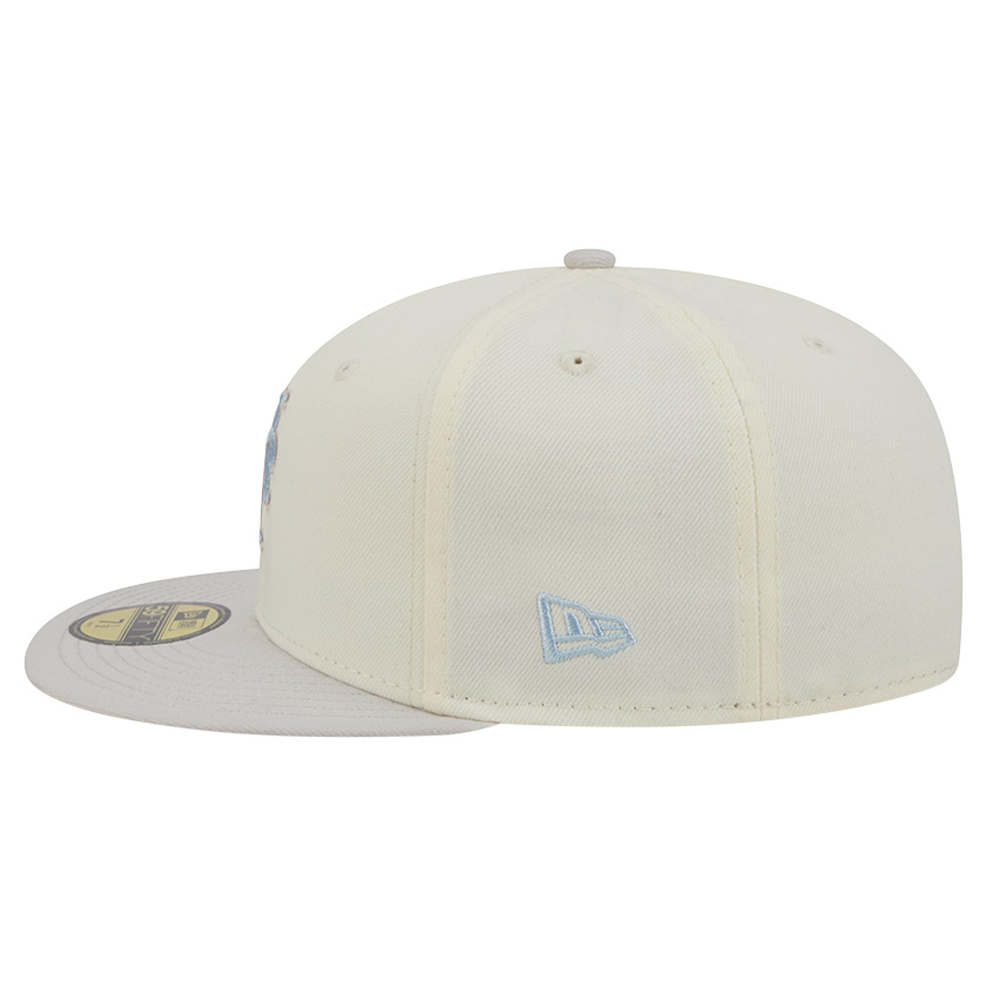 Men's New Era Natural York Mets Crisp Equinox World Series 59FIFTY Fitted Hat