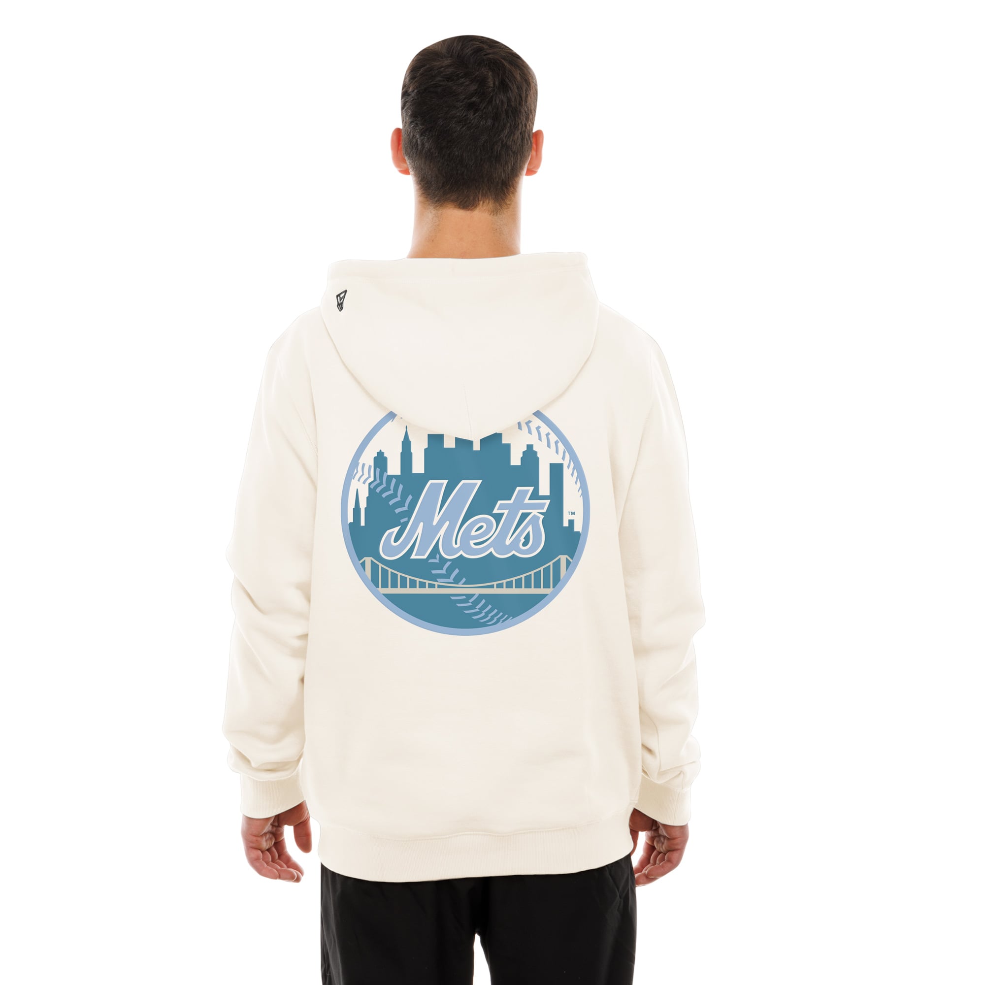Sweat à capuche New Era Equinox naturel pour homme