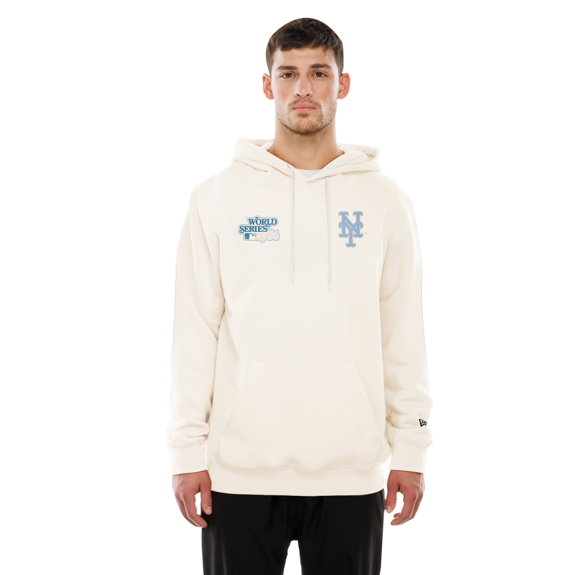 Sweat à capuche New Era Equinox naturel pour homme