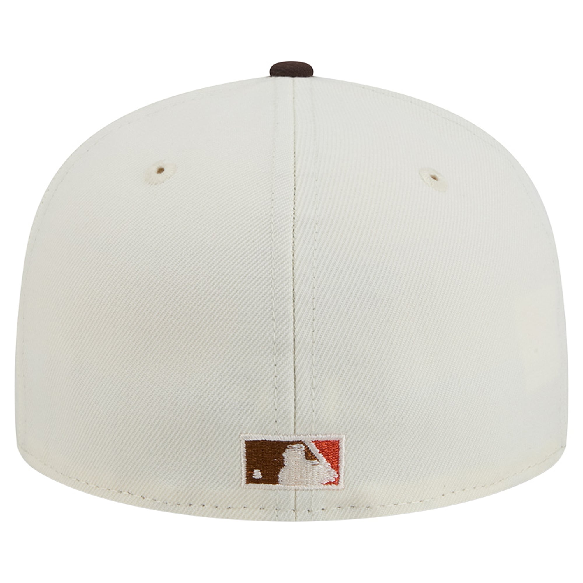 Men's New Era Natural/Brown York Mets Pumpkin Spice 59FIFTY Fitted Hat