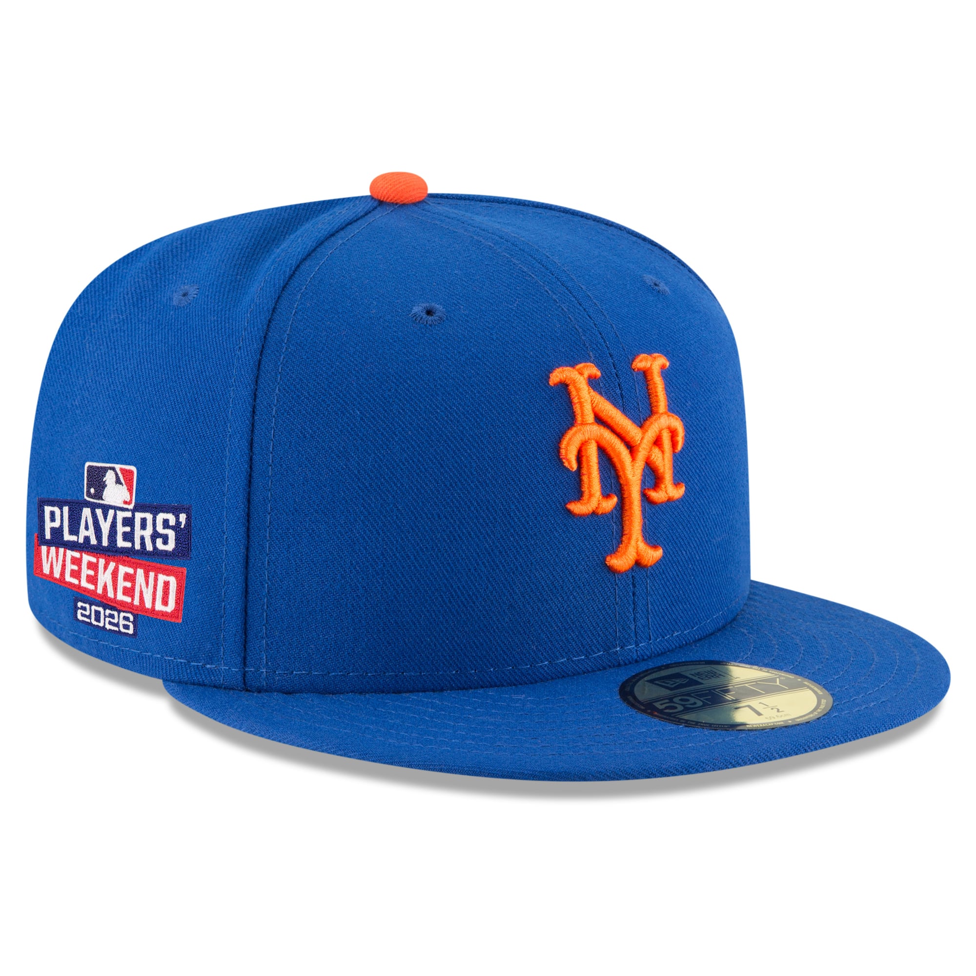 Men's New Era Royal York Mets 2026 Players' Weekend Authentic Collection 59FIFTY Fitted Hat