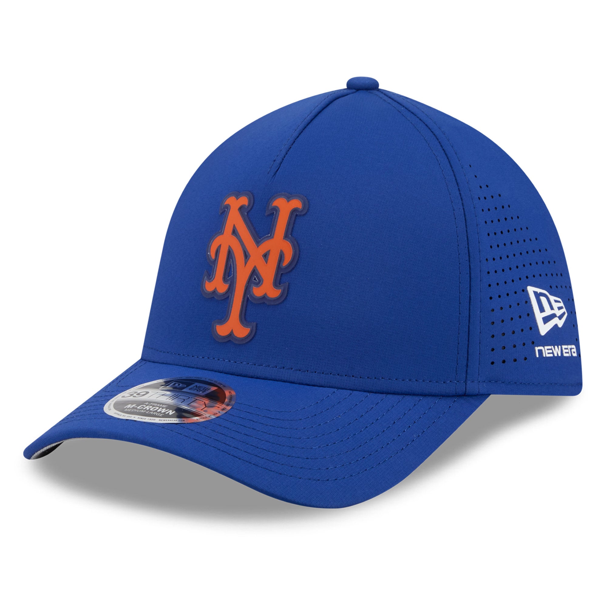 Casquette New Era Royal York Mets Tonal 39THIRTY A-Frame Flex pour homme