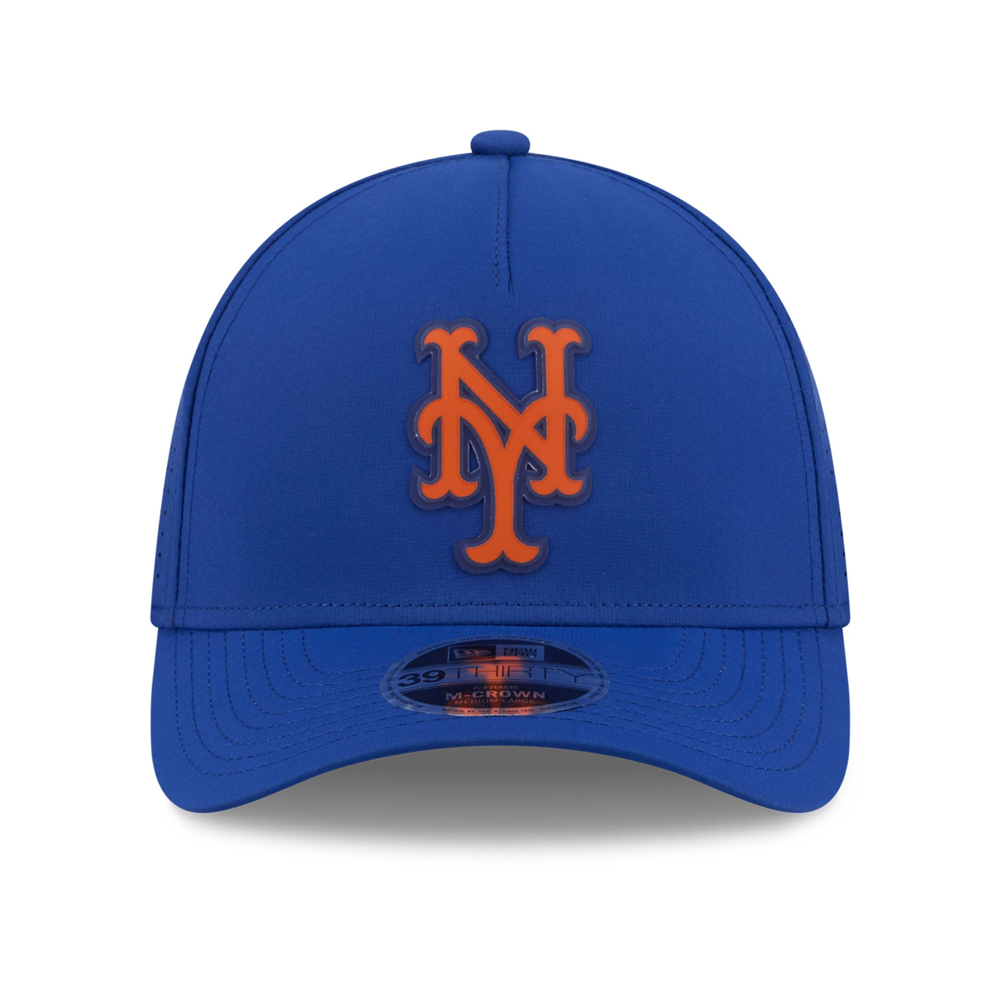 Casquette New Era Royal York Mets Tonal 39THIRTY A-Frame Flex pour homme