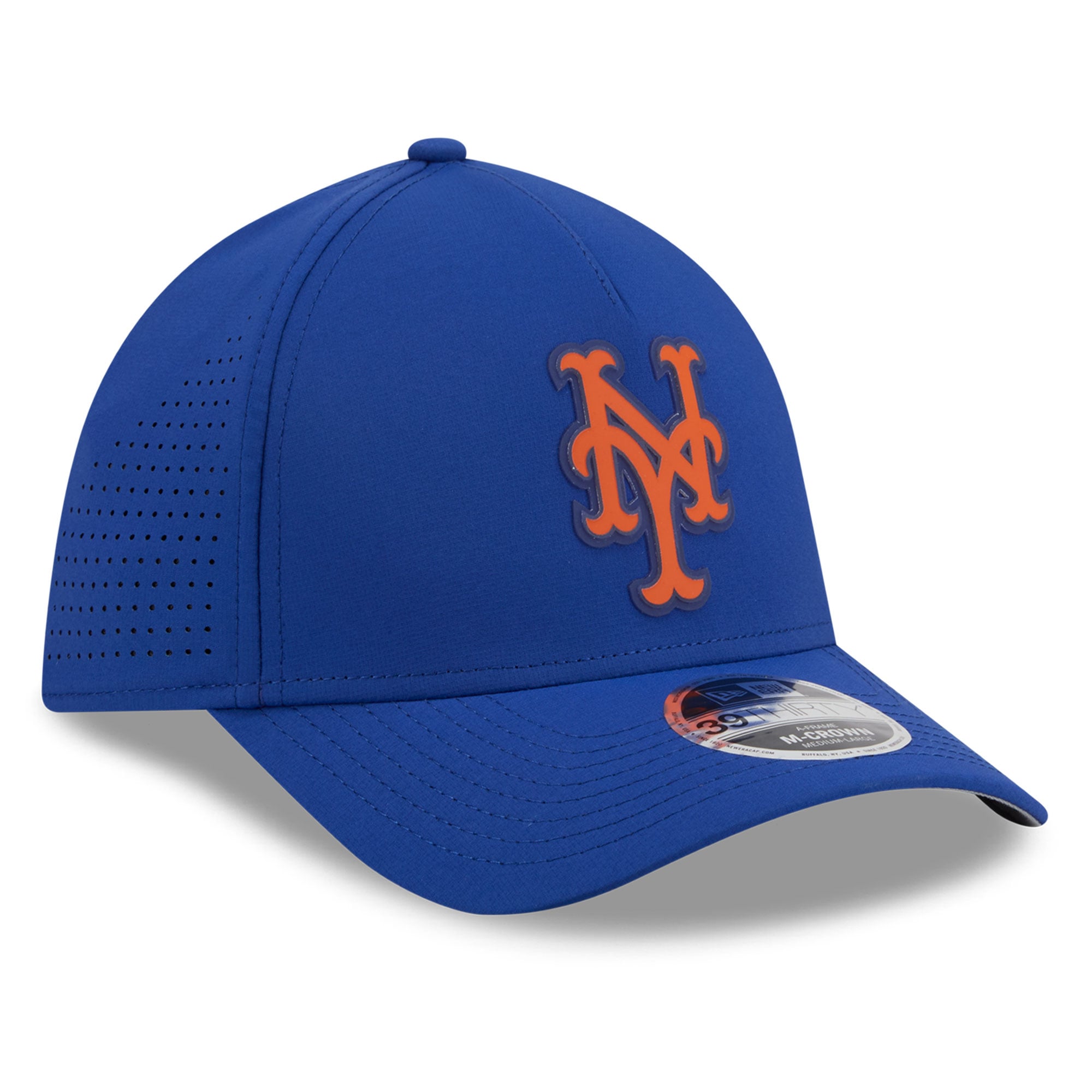 Casquette New Era Royal York Mets Tonal 39THIRTY A-Frame Flex pour homme