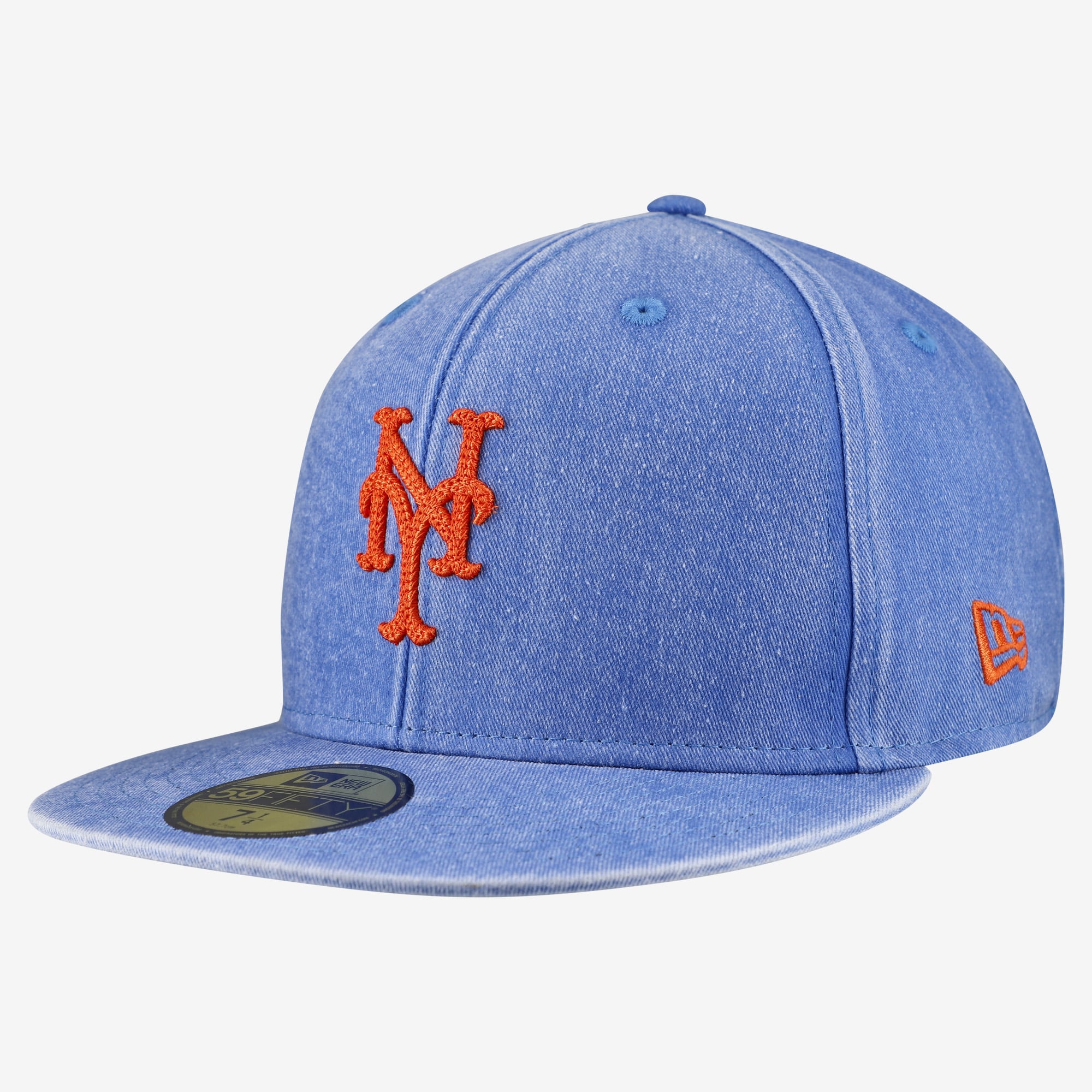 Casquette ajustée New Era Royal York Mets Washed 59FIFTY pour homme