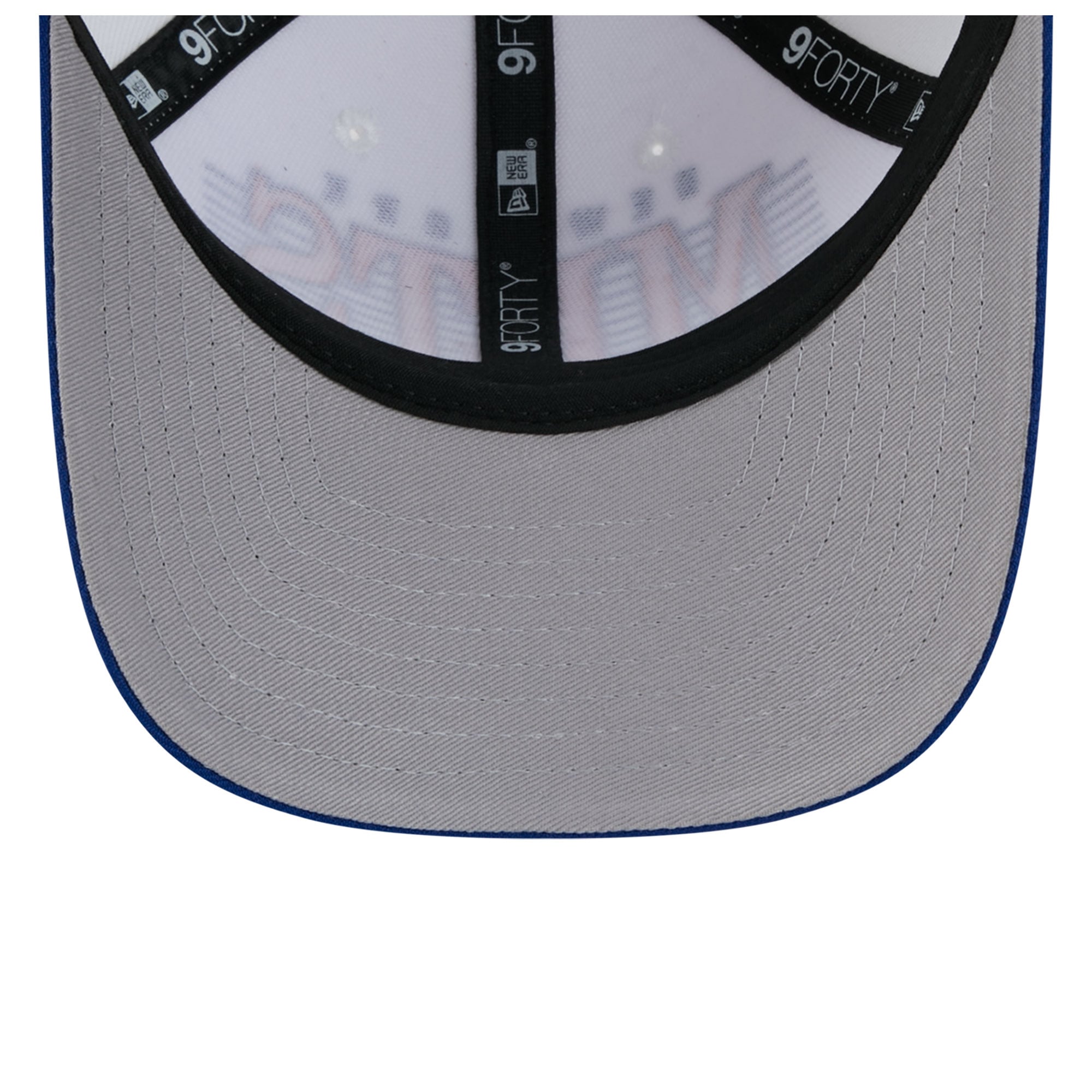 Men's New Era White/Royal New York Mets Loyal 9FORTY M-Crown Adjustable Hat