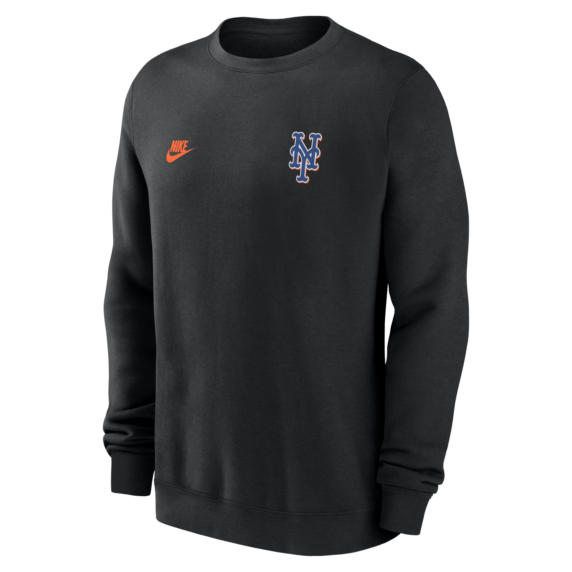 Men's Nike Black New York Mets Cooperstown Diamond Sweatshirt