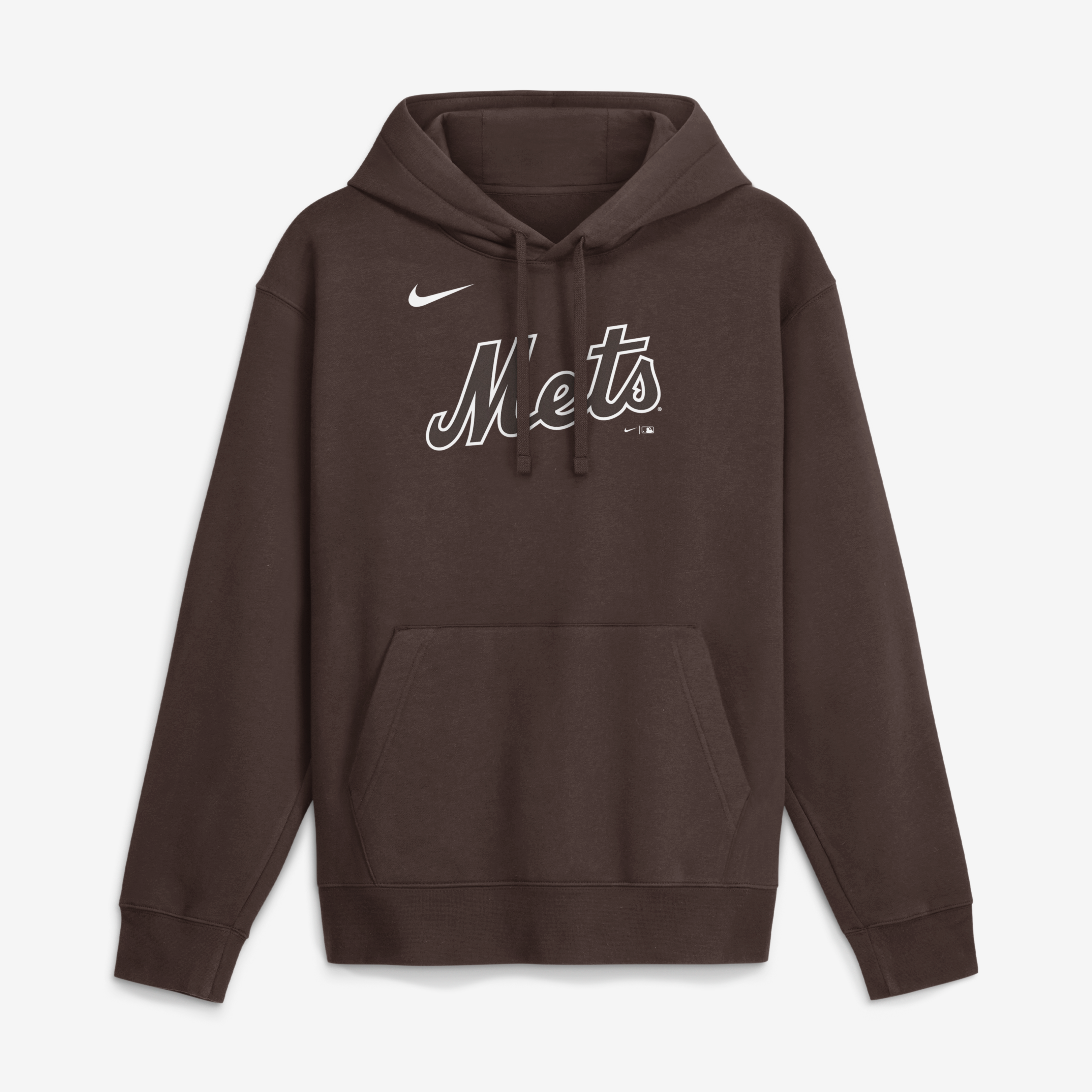 Men's Nike  Brown New York Mets Core Cinder Club Fleece Hoodie