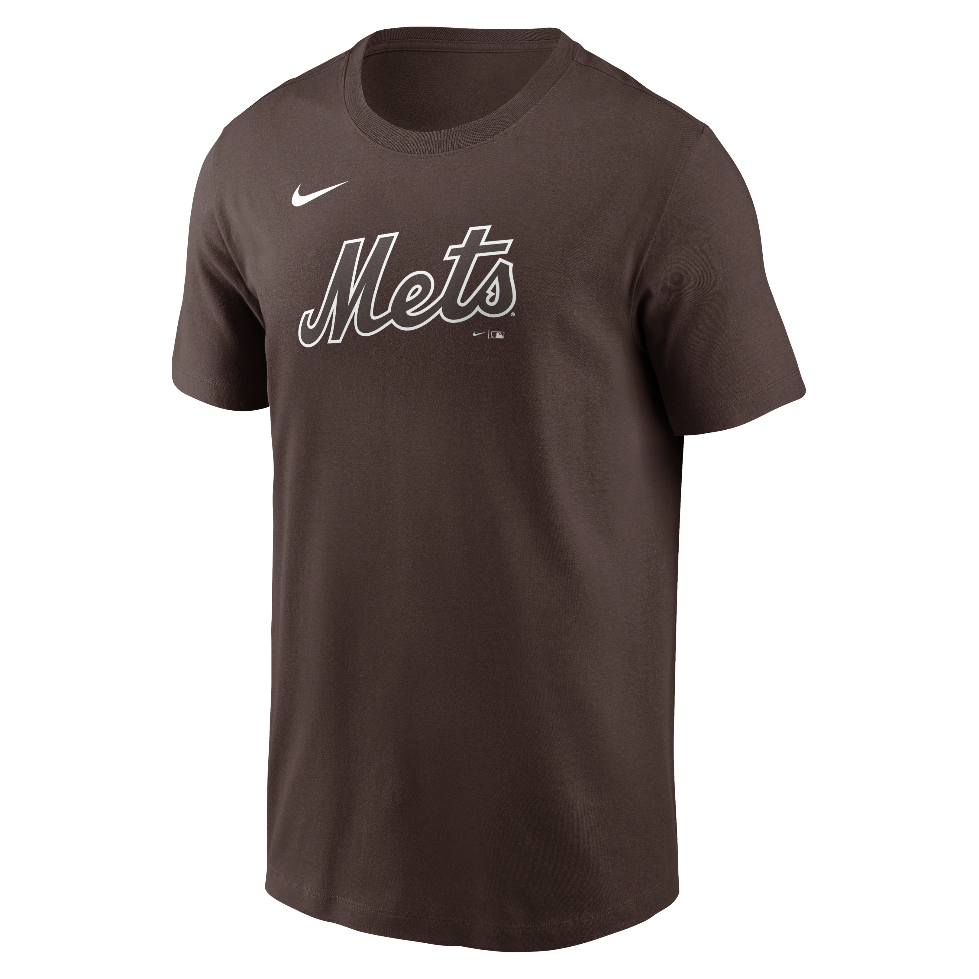 Men's Nike  Brown New York Mets Core Cinder T-Shirt