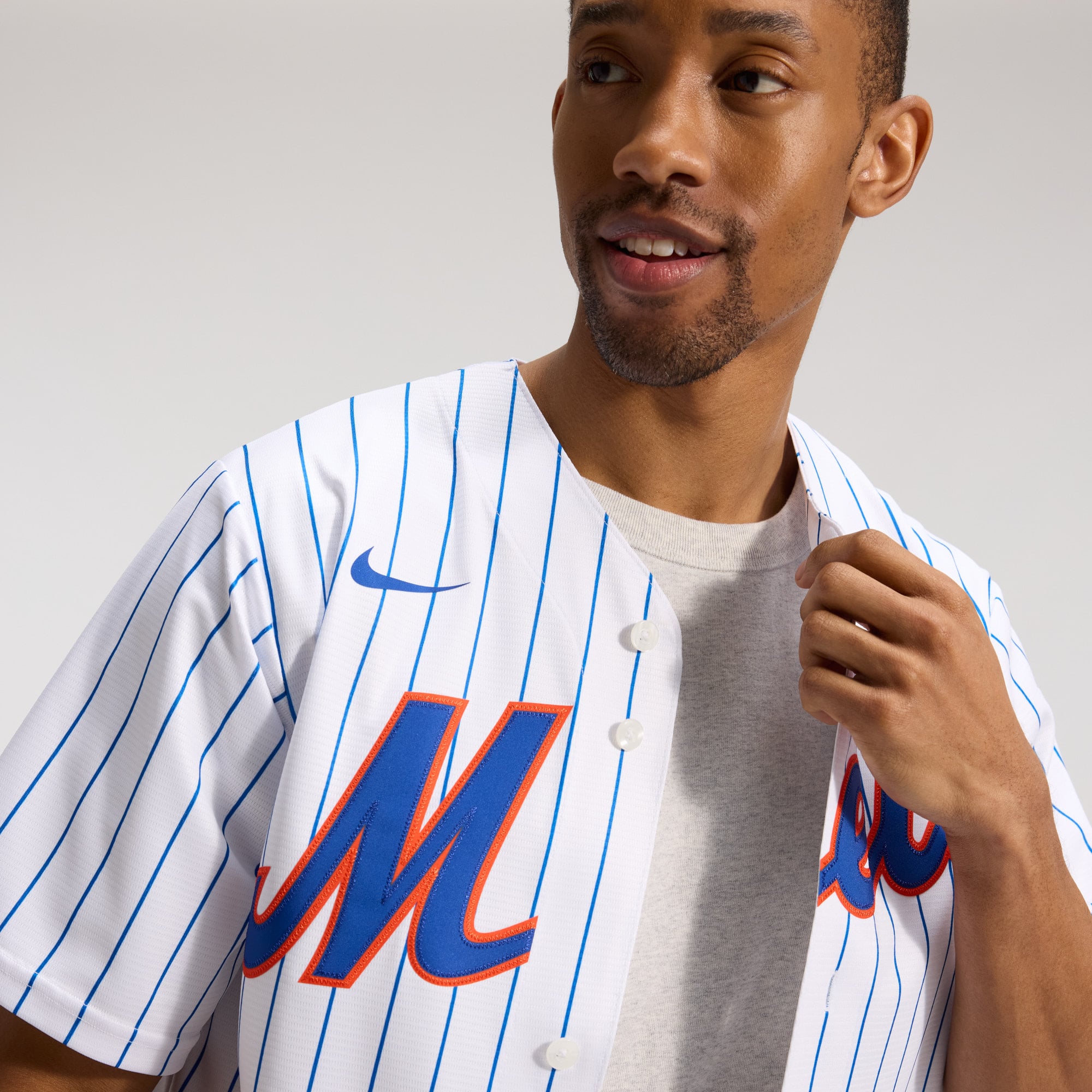 Men's Nike Juan Soto White New York Mets Home Replica Player Jersey