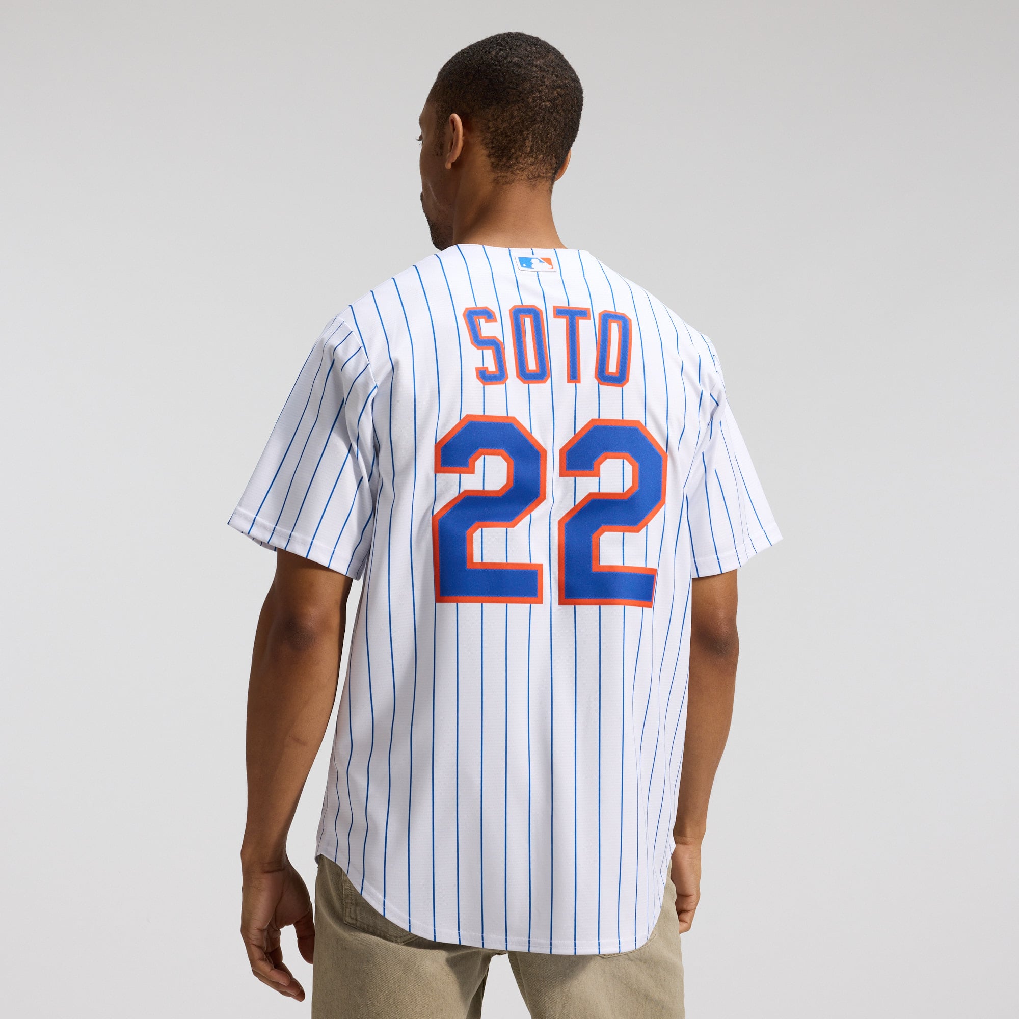 Men's Nike Juan Soto White New York Mets Home Replica Player Jersey