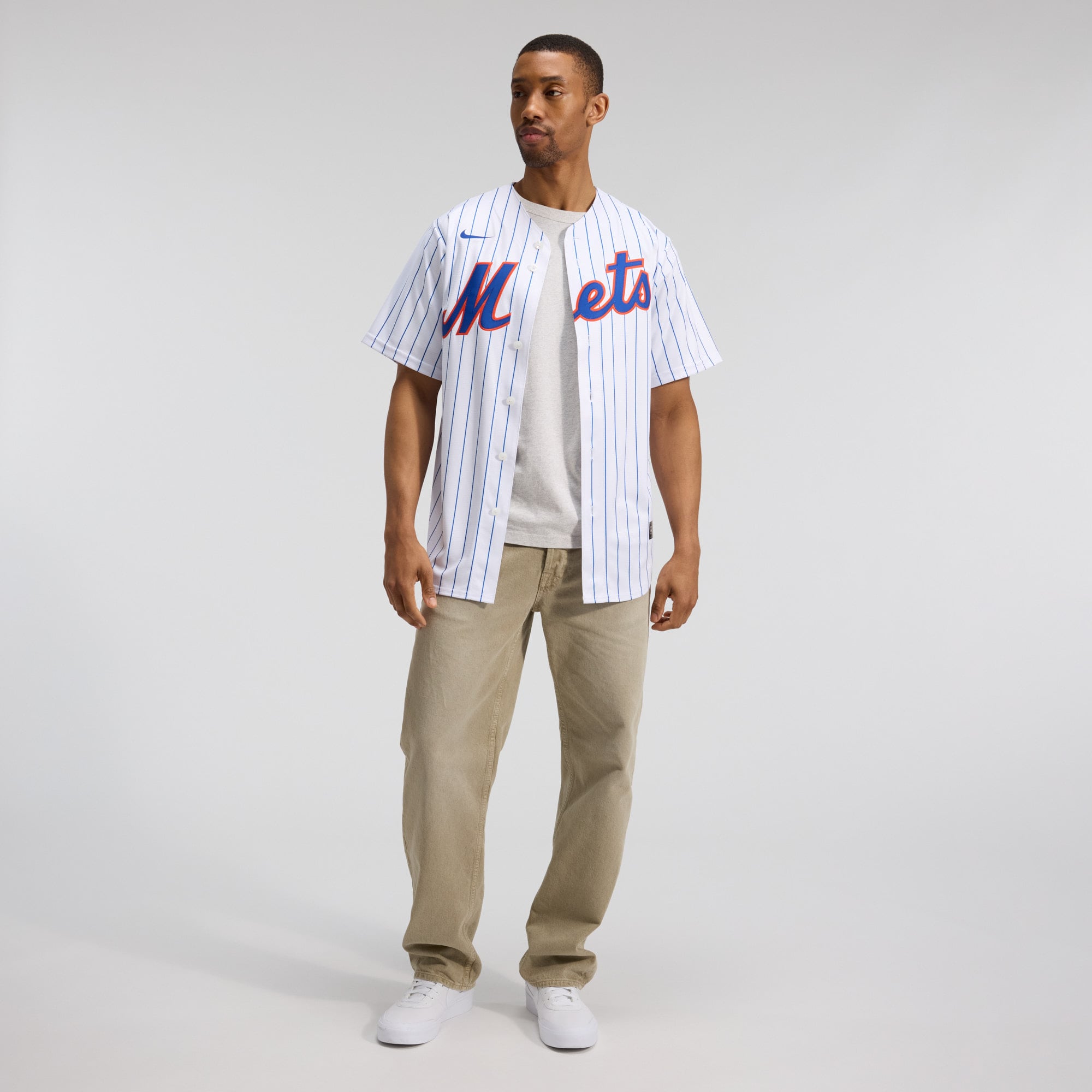 Men's Nike Juan Soto White New York Mets Home Replica Player Jersey