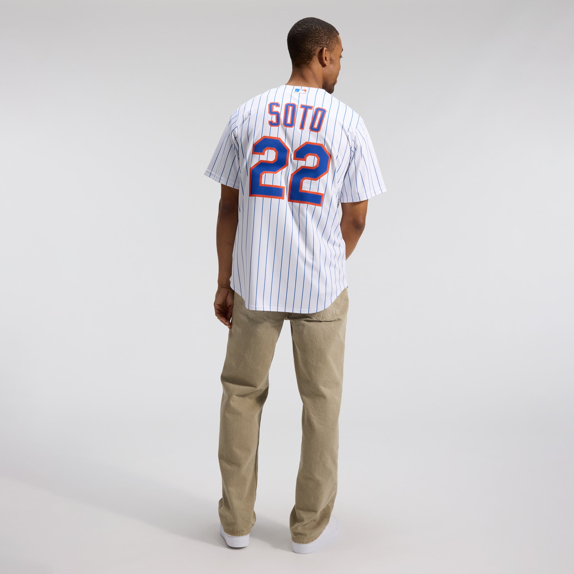 Men's Nike Juan Soto White New York Mets Home Replica Player Jersey