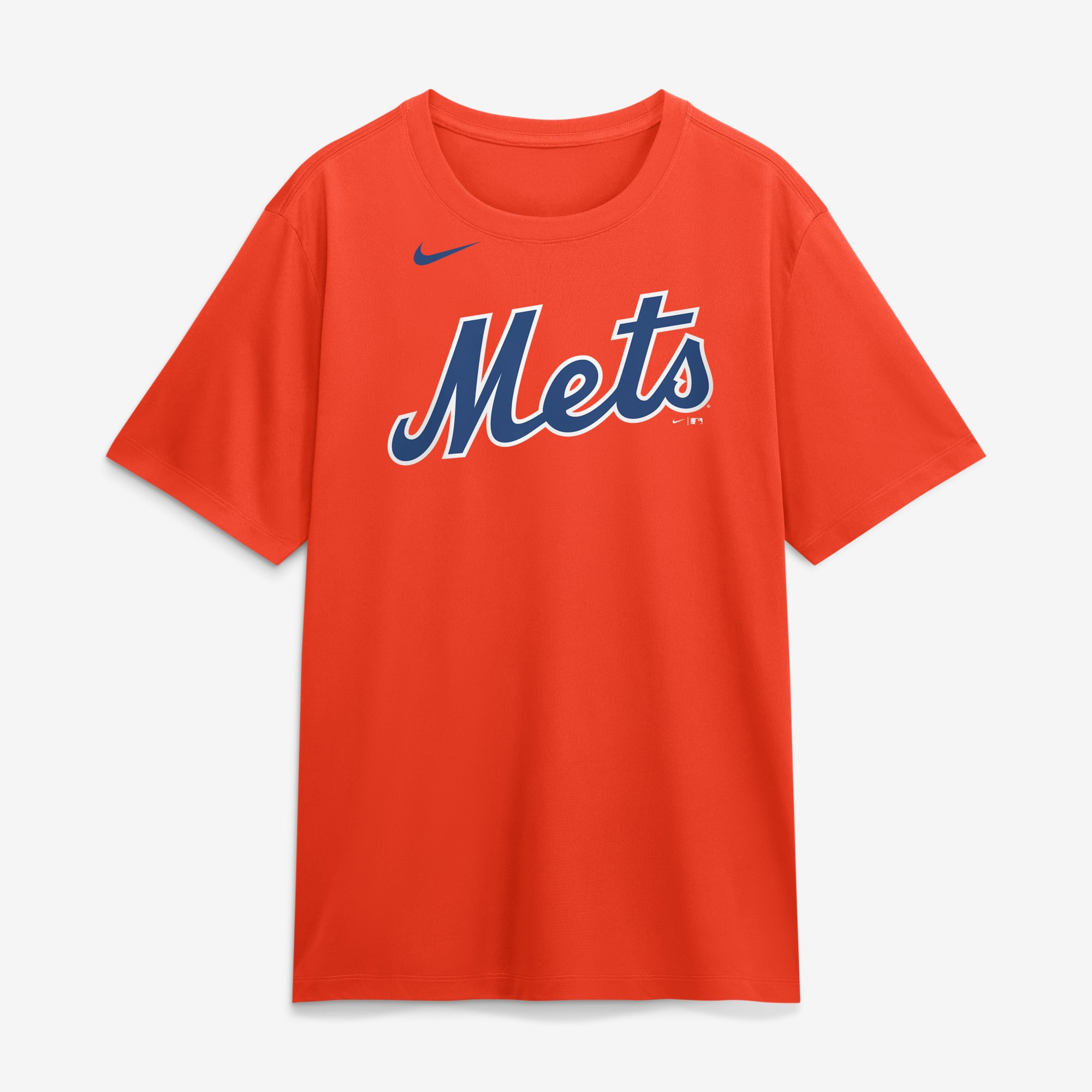 T-shirt Nike Dri-FIT blanc pour homme, New York Mets, logo Legend