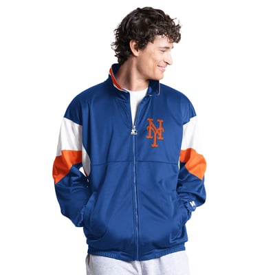 New York Mets Starter Legacy Full-Zip Track Jacket - Royal