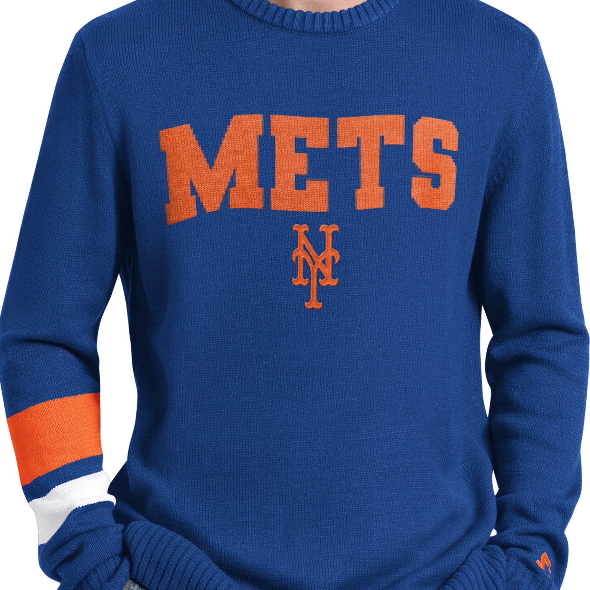 Pull rétro des Mets de New York pour homme, marque Starter Royal