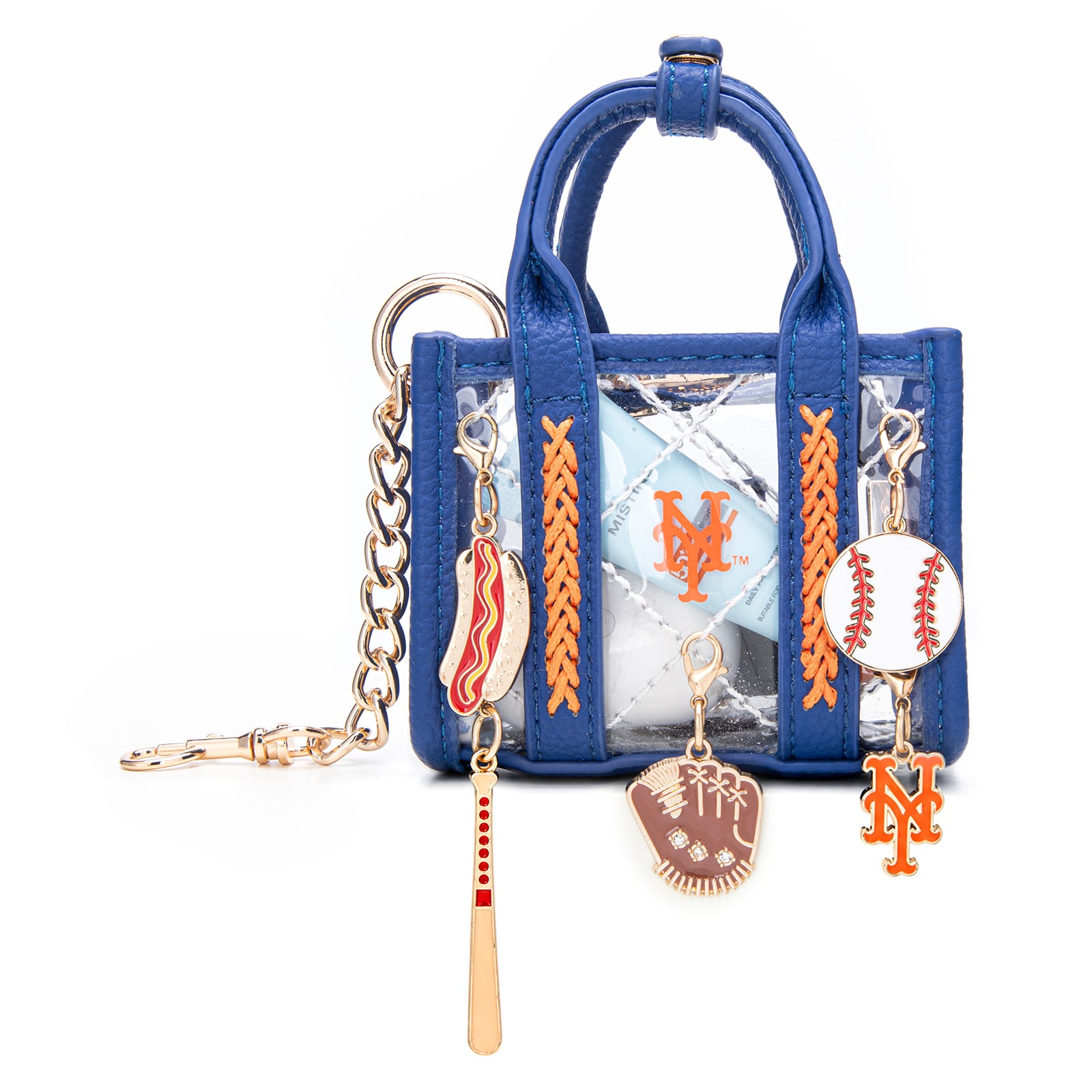 Porte-clés transparent Montana West New York Mets
