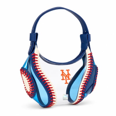 New York Mets Montana West Clear Slouchy Shoulder Bag