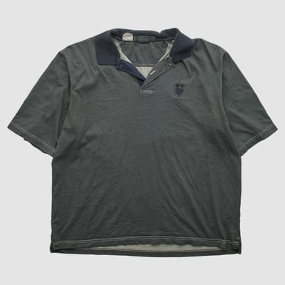 New York Mets Genuine Merchandise 2000s Polo - Charcoal - L by Fanatics Real Vintage