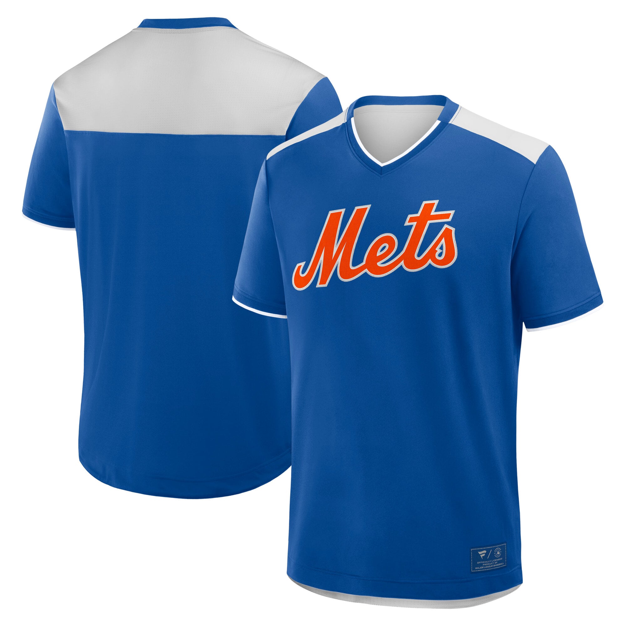 MLB☆NY Mets☆ニューヨークメッツ☆ラグランTシャツ☆七分袖☆青 