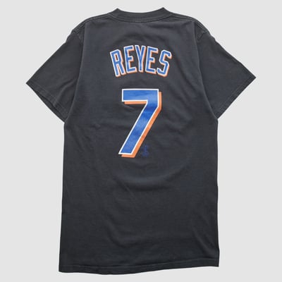 New York Mets Majestic 2000s T-shirt - Black - XS by Fanatics Real Vintage