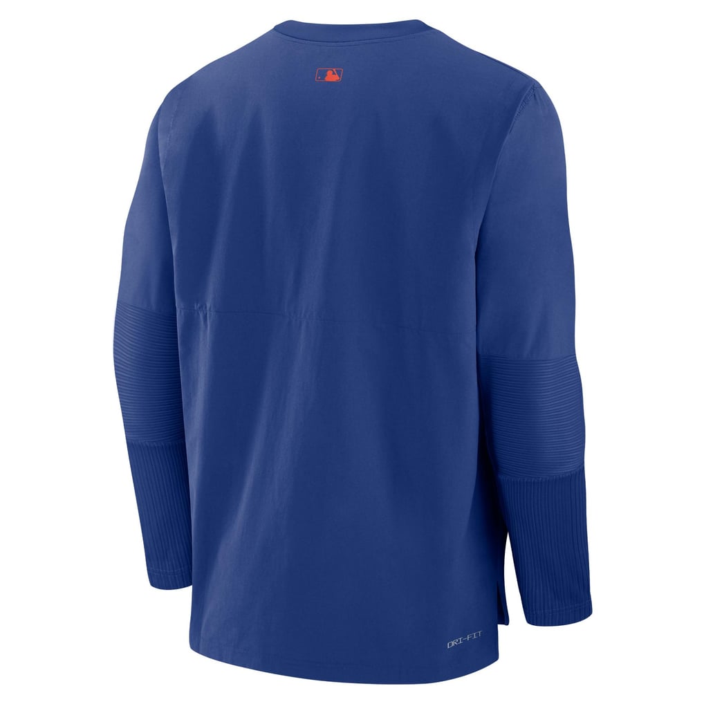 Nike メッツ ロングスリーブ Tシャツ プレーヤー プルオーバー ブルー