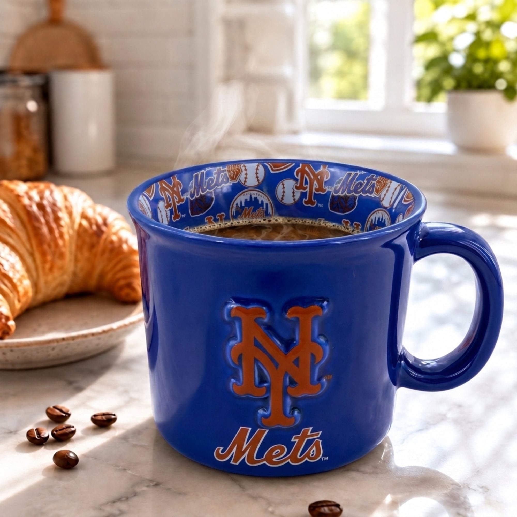 Mug Pegasus New York Mets 17 oz à l'envers