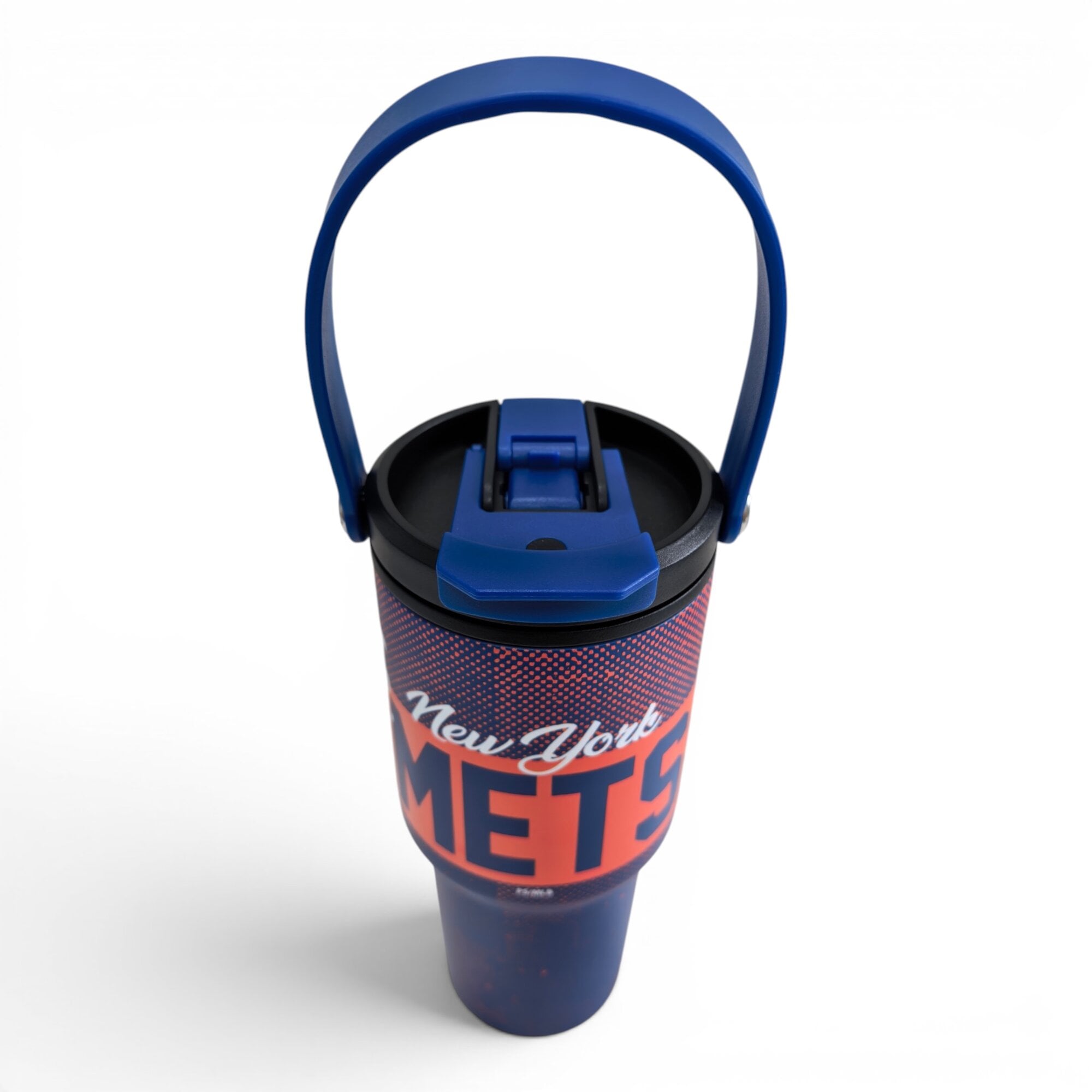 Pegasus New York Mets 24oz. Speckled Gradient Stainless Steel Dual Top Water Bottle