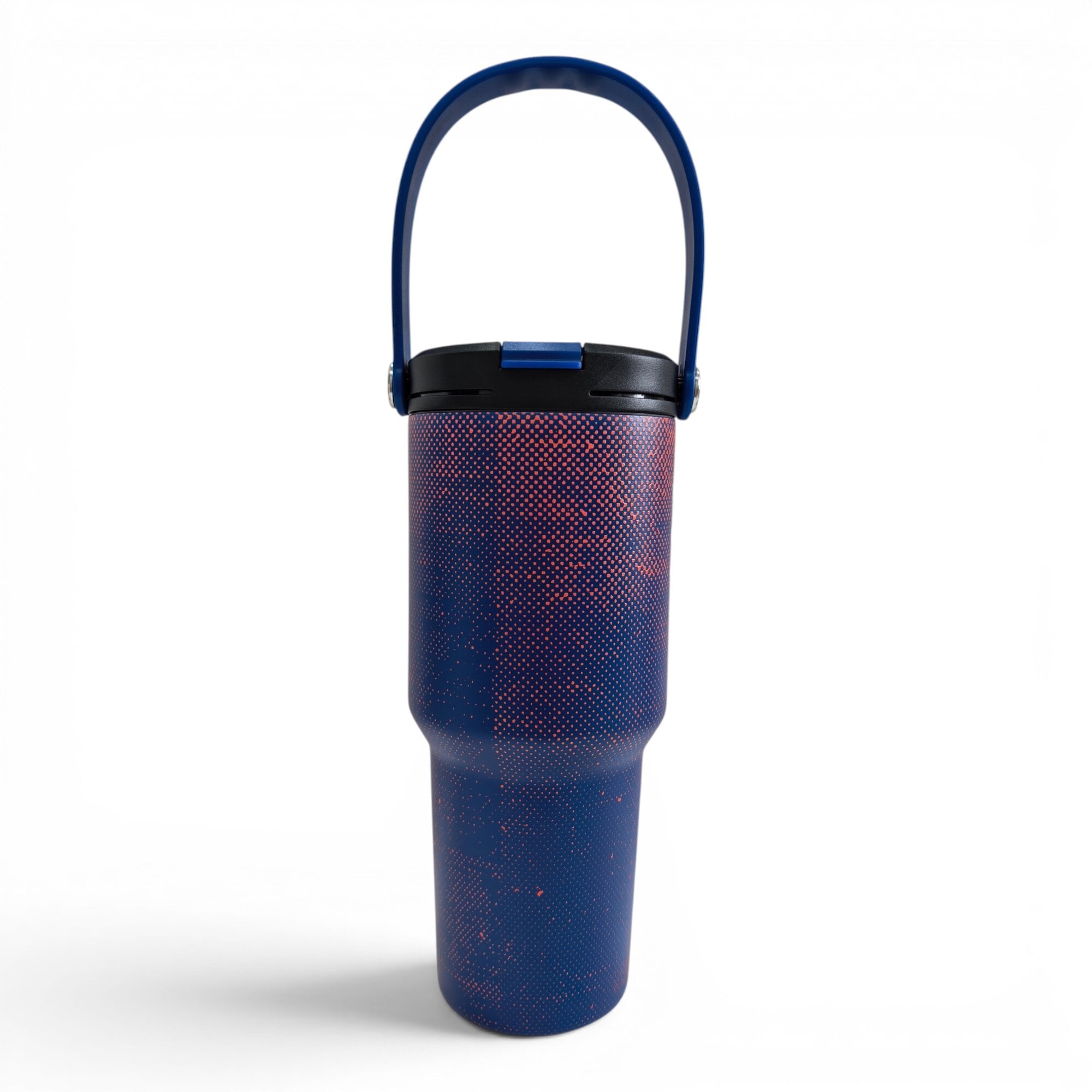 Pegasus New York Mets 24oz. Speckled Gradient Stainless Steel Dual Top Water Bottle