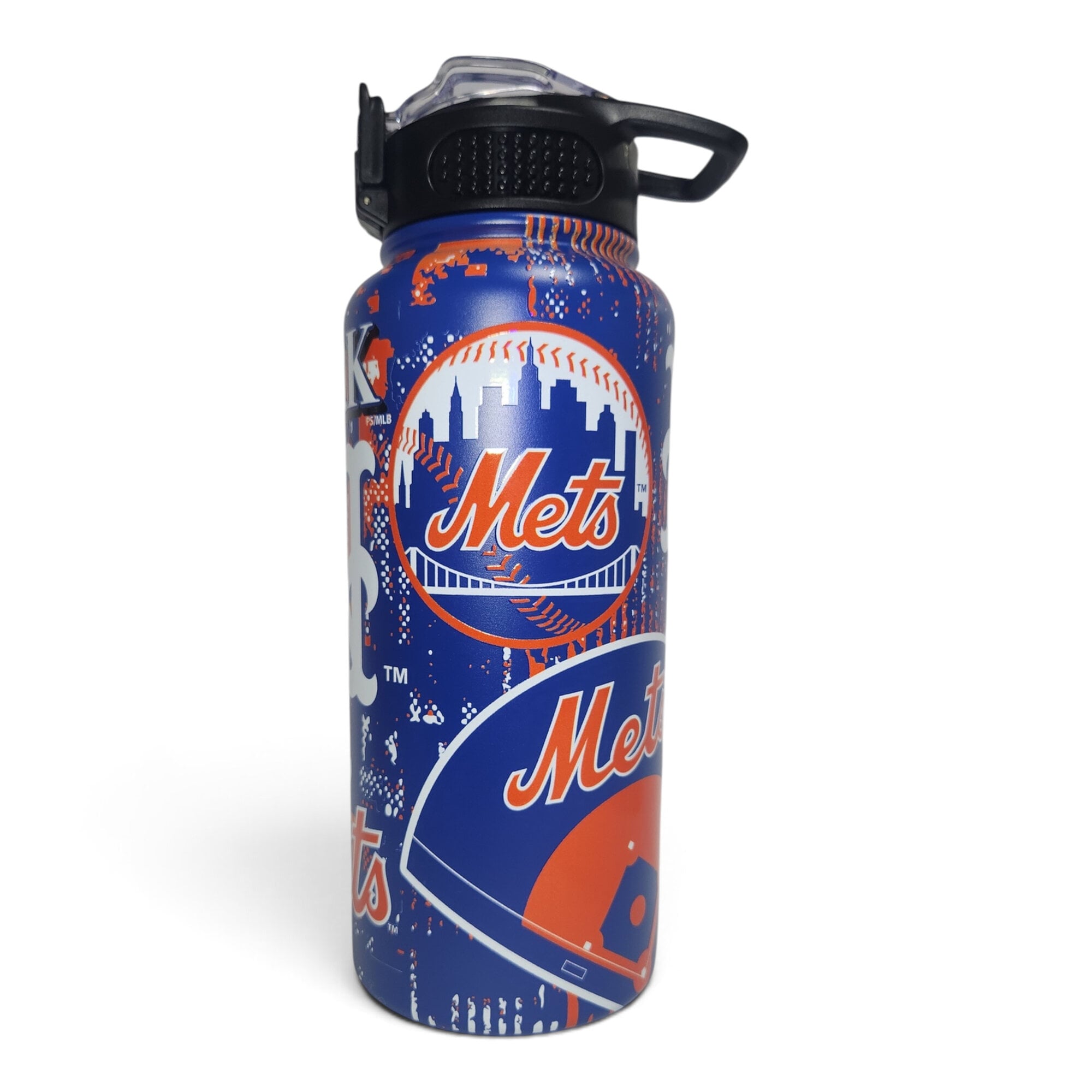 Pegasus New York Mets 32oz. Home Field Mashup Stainless Steel ProPress Water Bottle