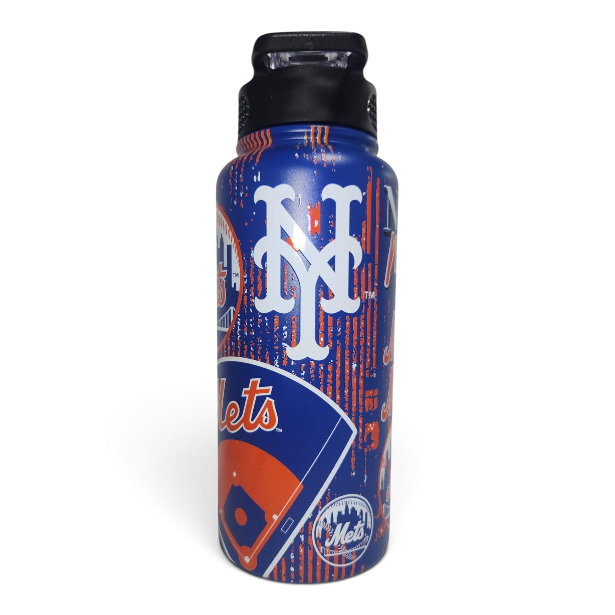 Pegasus New York Mets 32oz. Home Field Mashup Stainless Steel ProPress Water Bottle