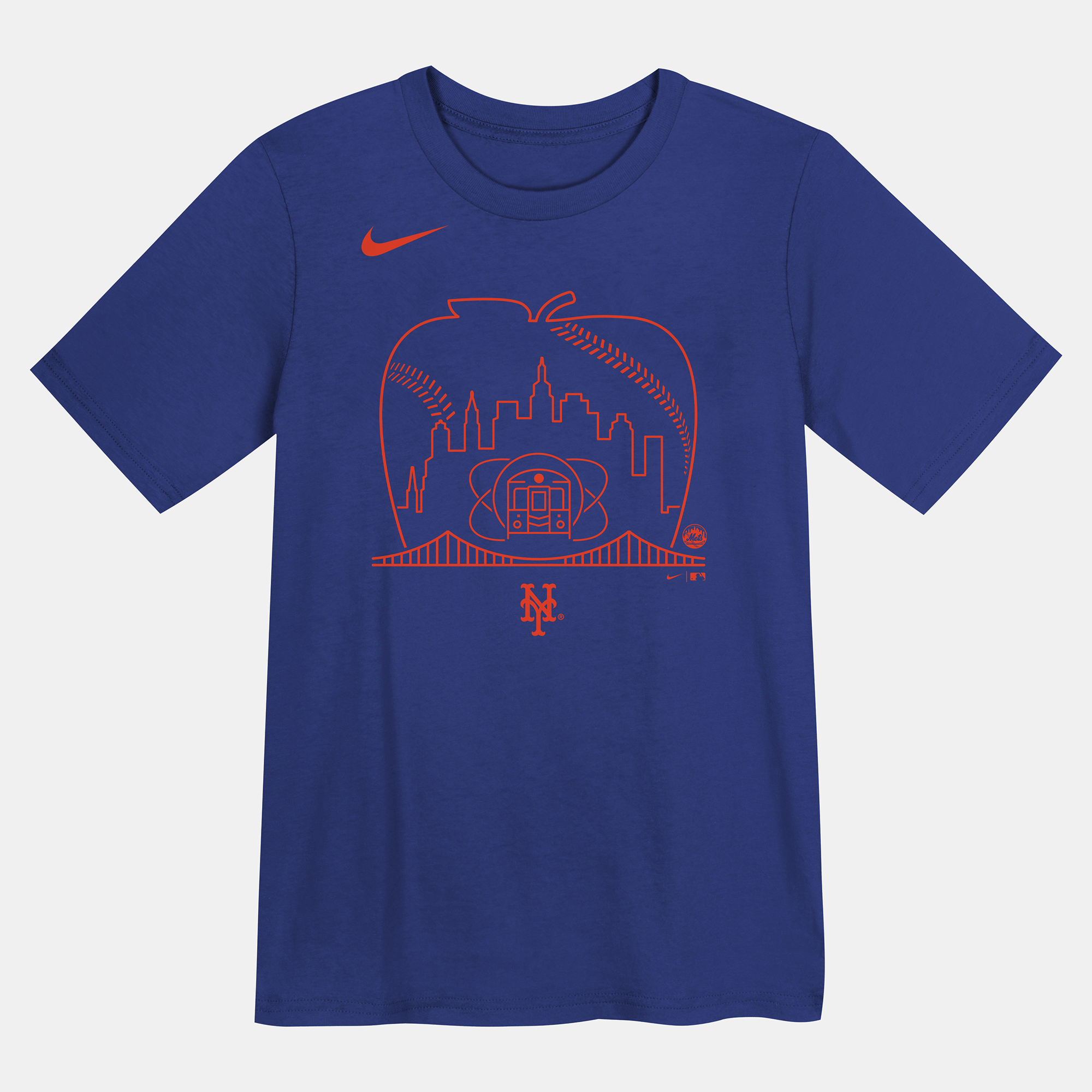 Preschool Nike Blue New York Mets Hometown Local Collection T-Shirt