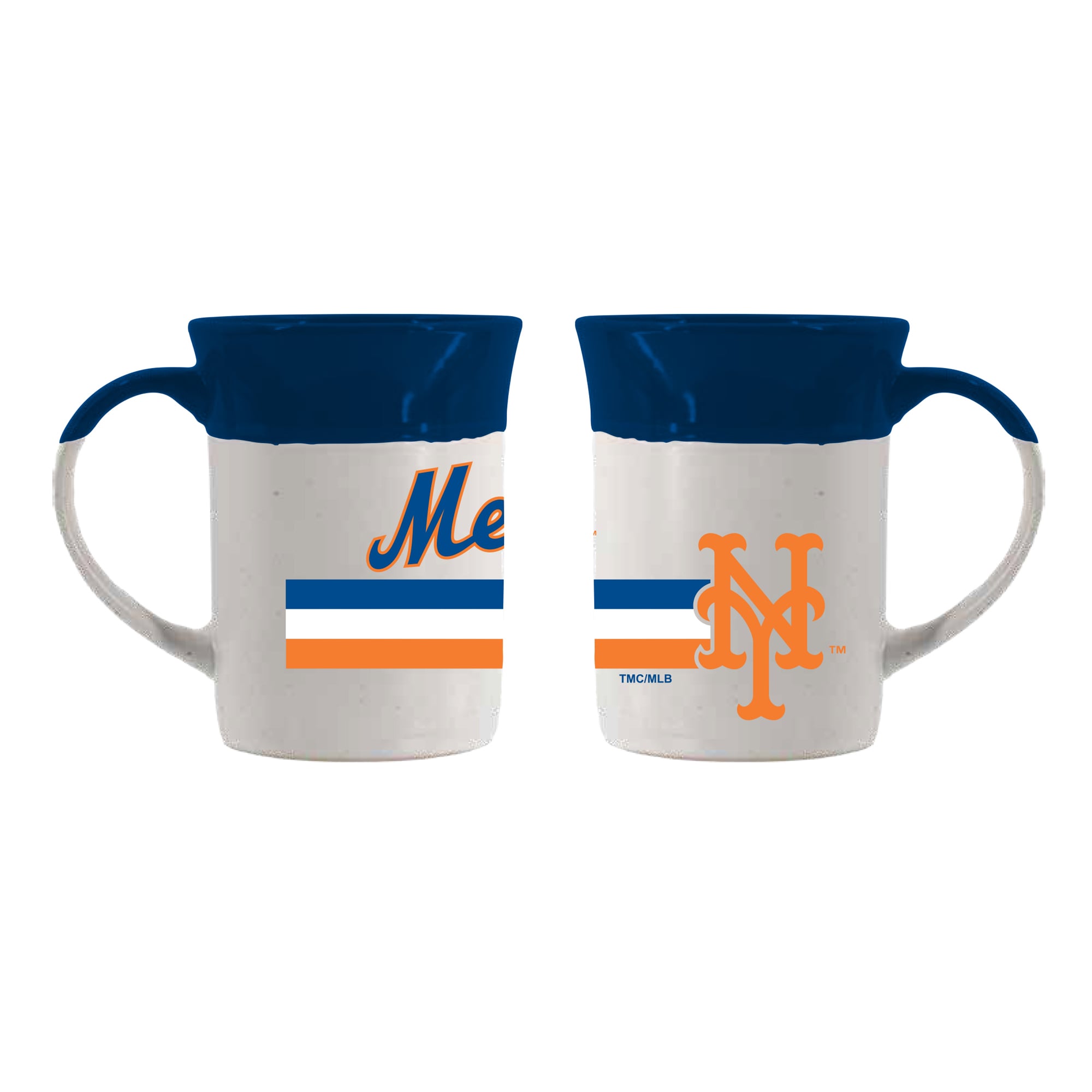 Mug en céramique mouchetée 44 cl (15 oz) New York Mets de The Memory Company