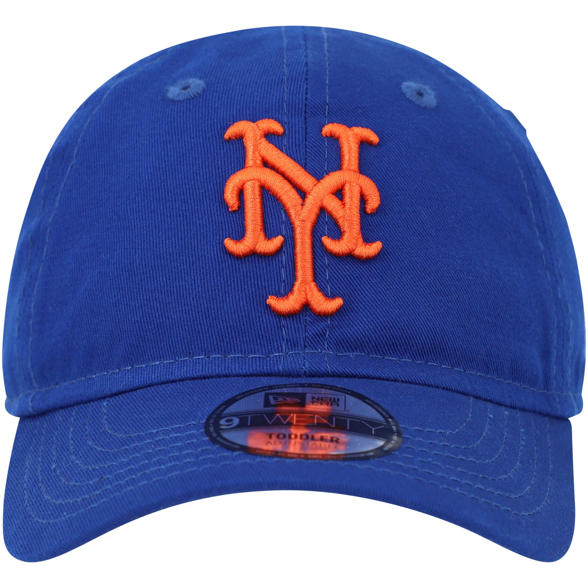 Casquette réglable New Era Royal New York Mets Team 9TWENTY pour tout-petit
