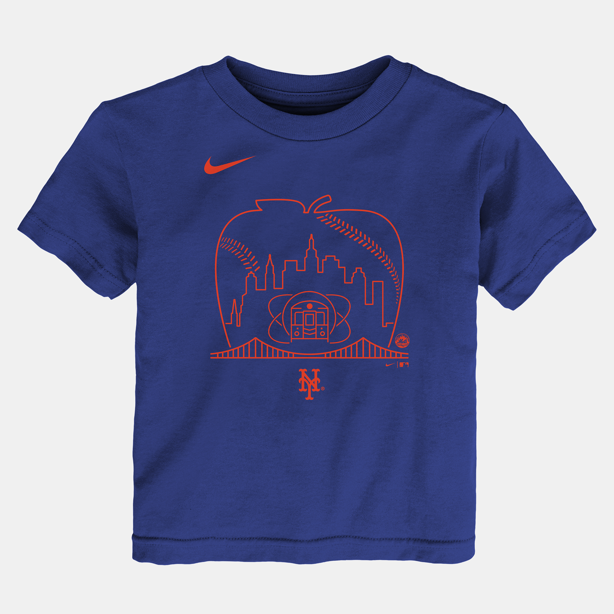 Toddler Nike Blue New York Mets Hometown Local Collection T-Shirt