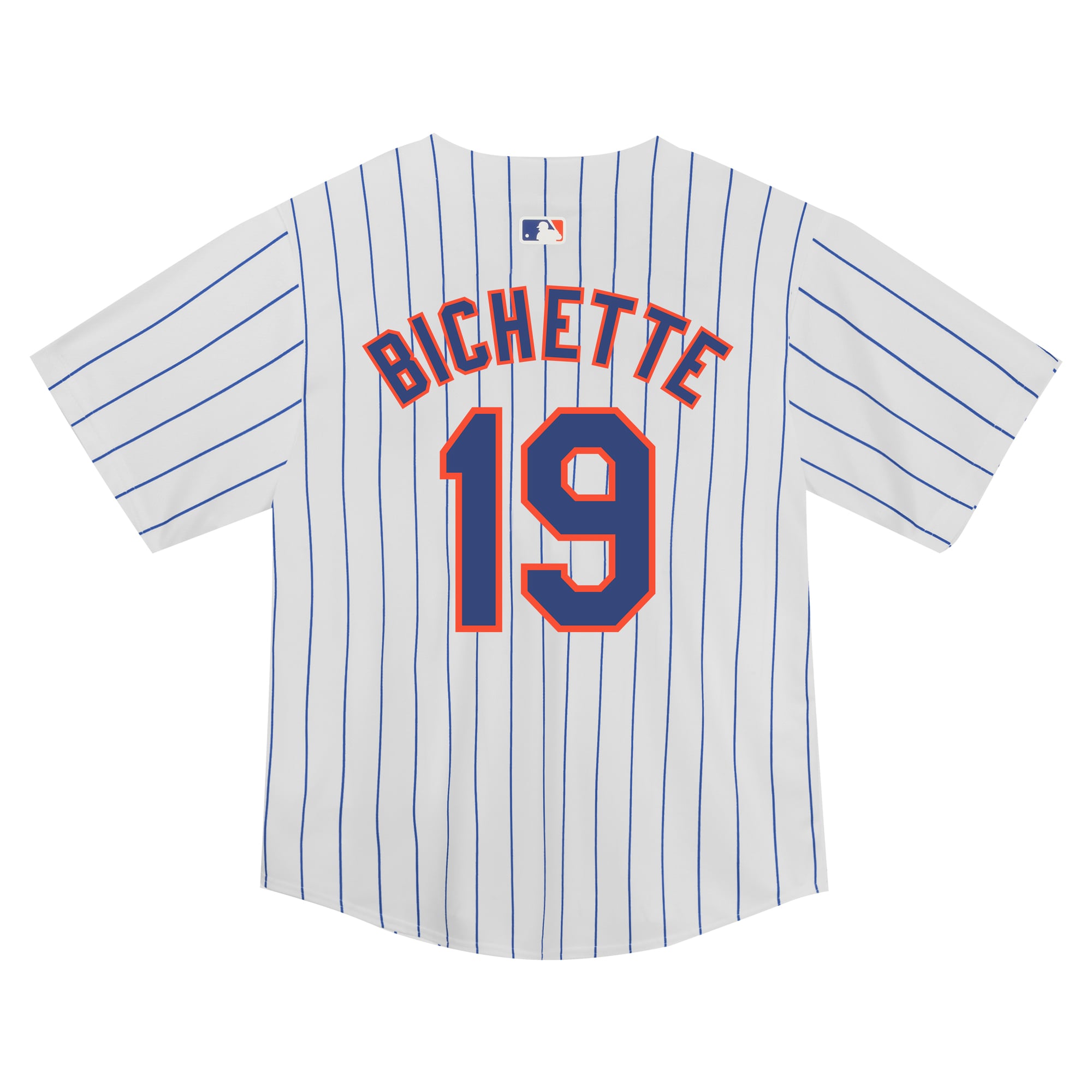 Maillot réplique domicile Nike Bo Bichette blanc des Mets de New York pour tout-petit