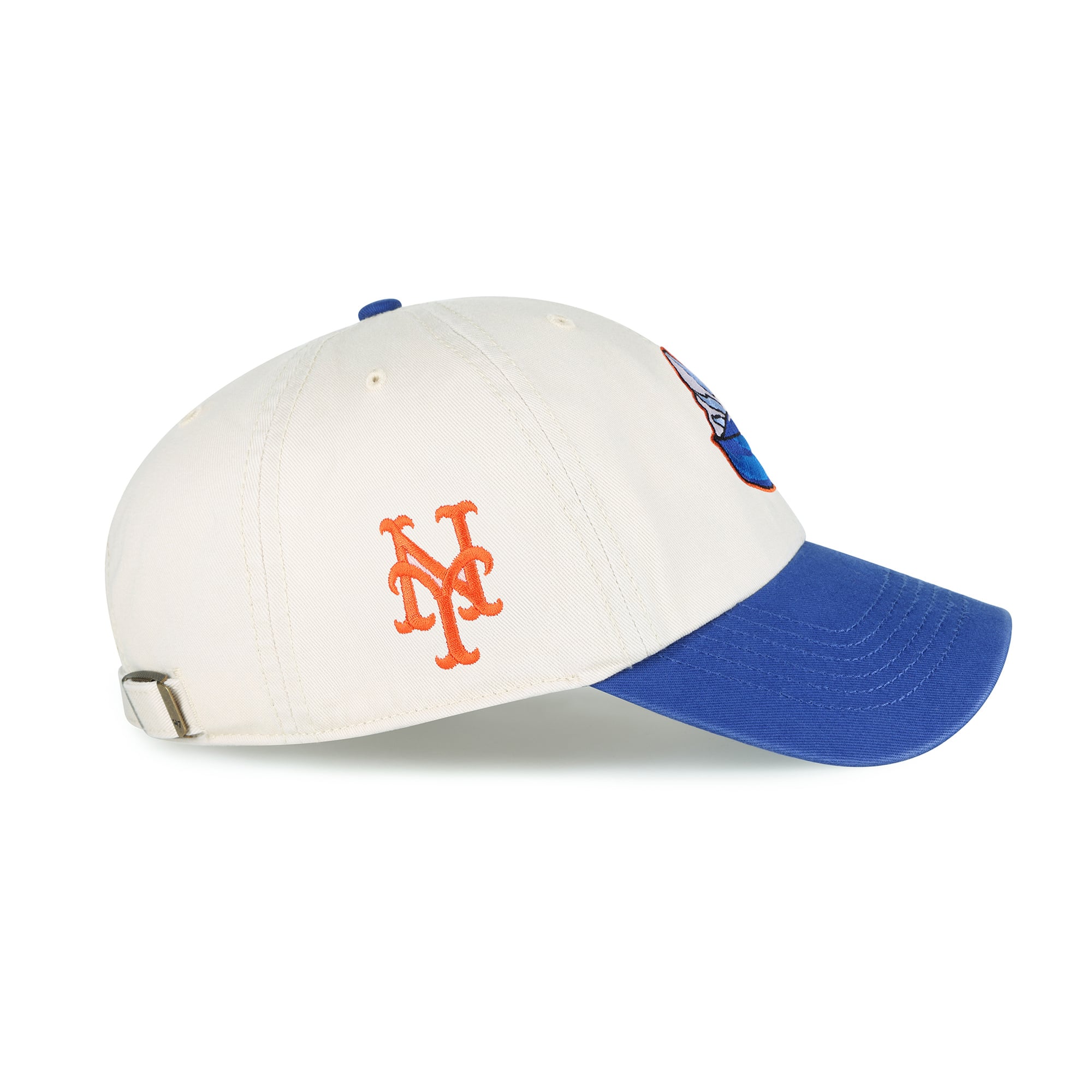 Unisex '47 Natural New York Mets Single Swirl Ice Cream Helmet 2.0 Clean Up Adjustable Hat