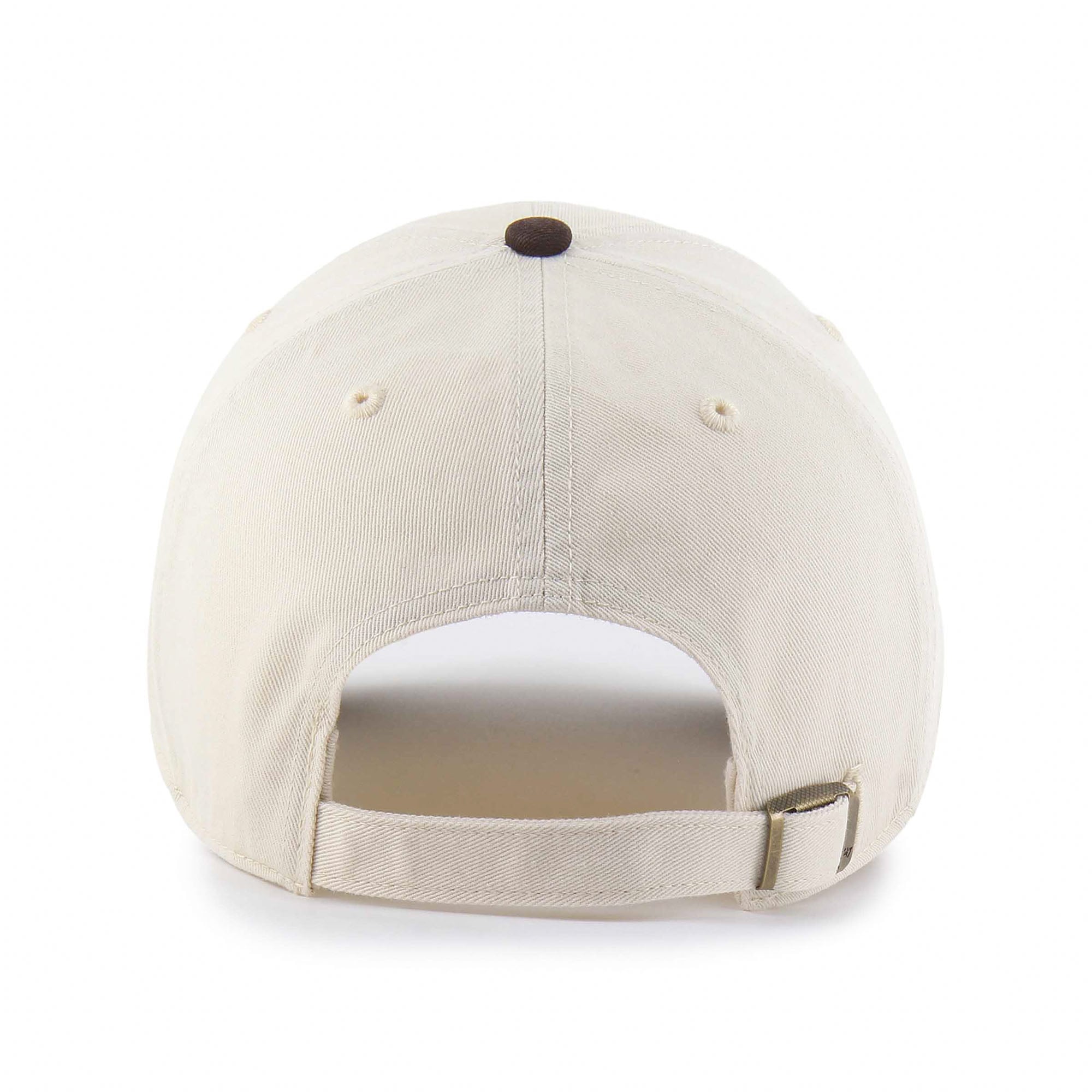 Unisex '47  Natural/Brown New York Mets Two-Tone Fashion Clean Up Adjustable Hat