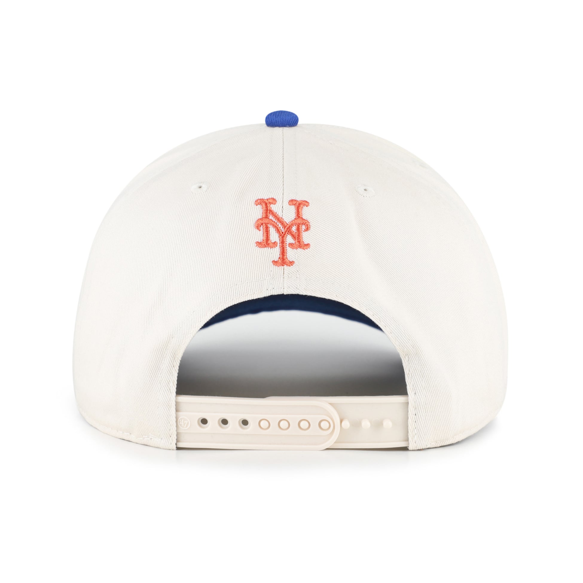 Unisex '47 Natural/Royal New York Mets Rope Script Hitch Adjustable Hat