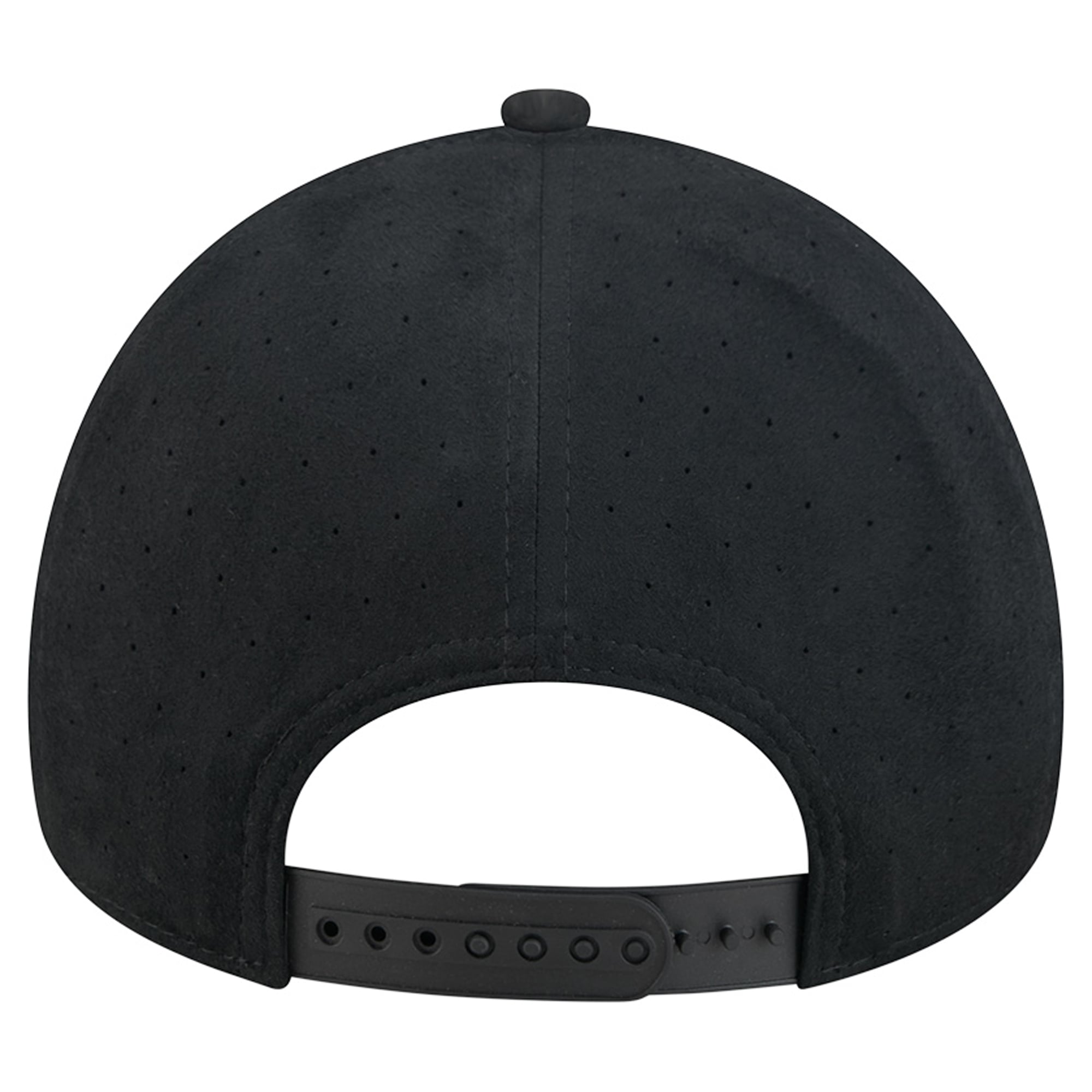 Unisex New Era Black New York Mets Script Text 9FORTY A-Frame Adjustable Hat