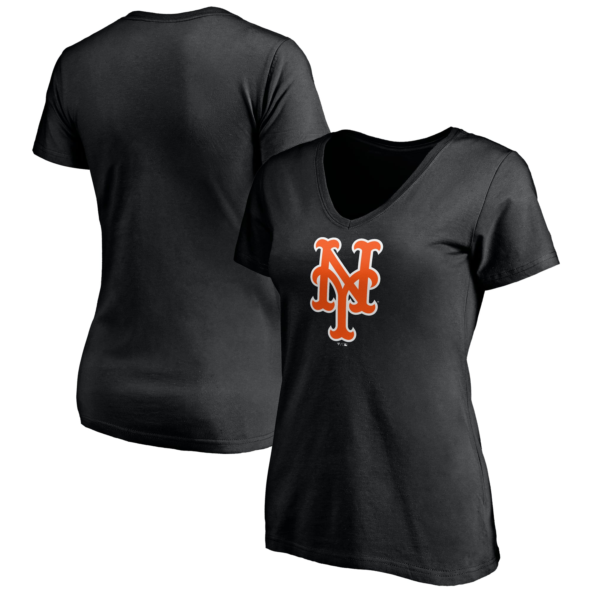 Women's Logo Athletic Royal New York Mets Official V-Neck T-Shirt